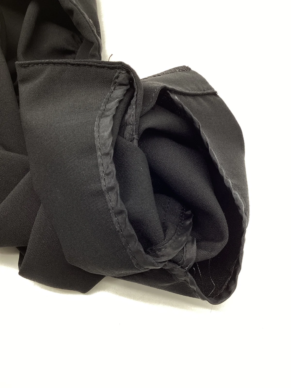 Women's Chanel Buttoned Blouse in Black Silk - Image 7