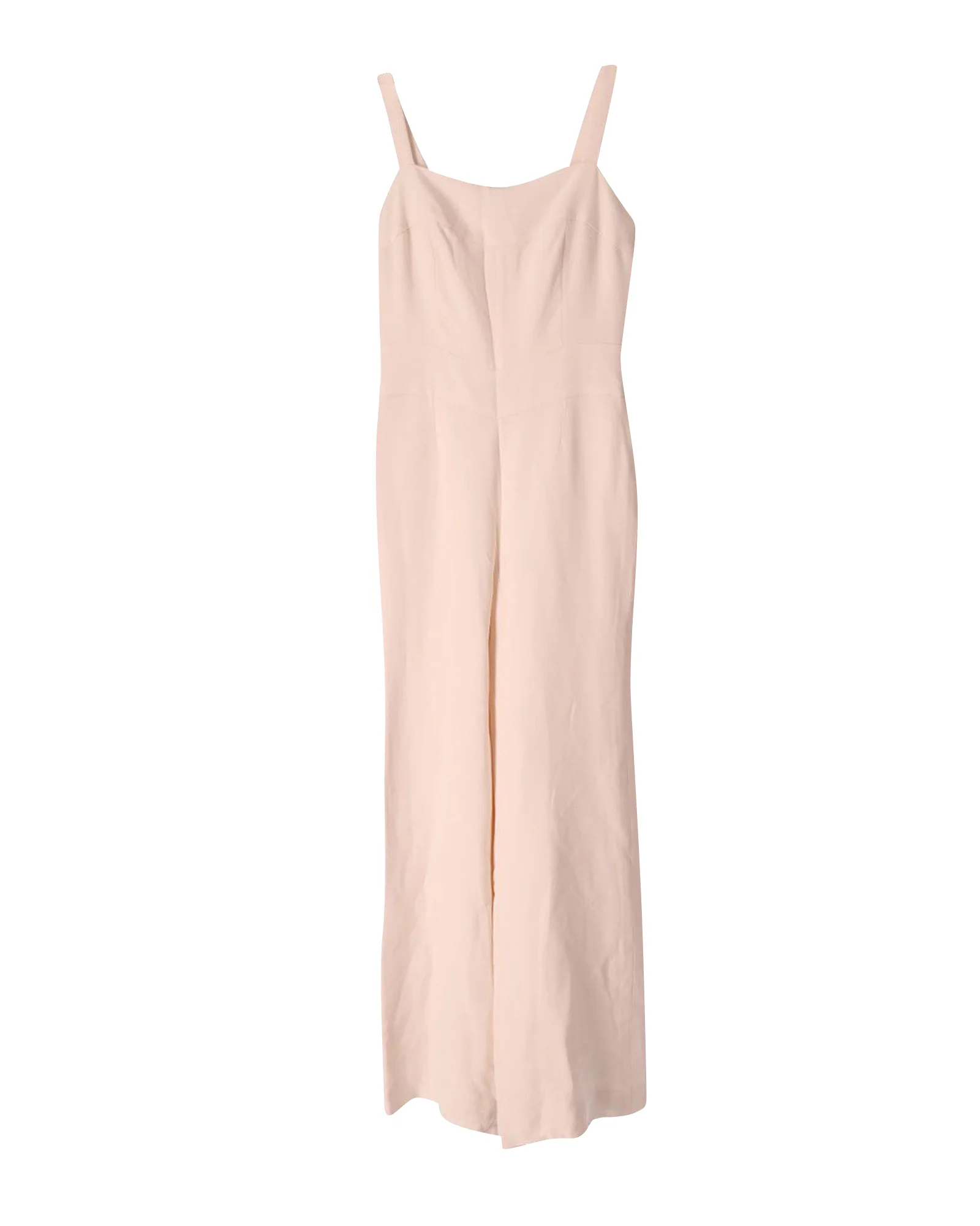 Women's Chanel Jumpsuit in Cream Silk