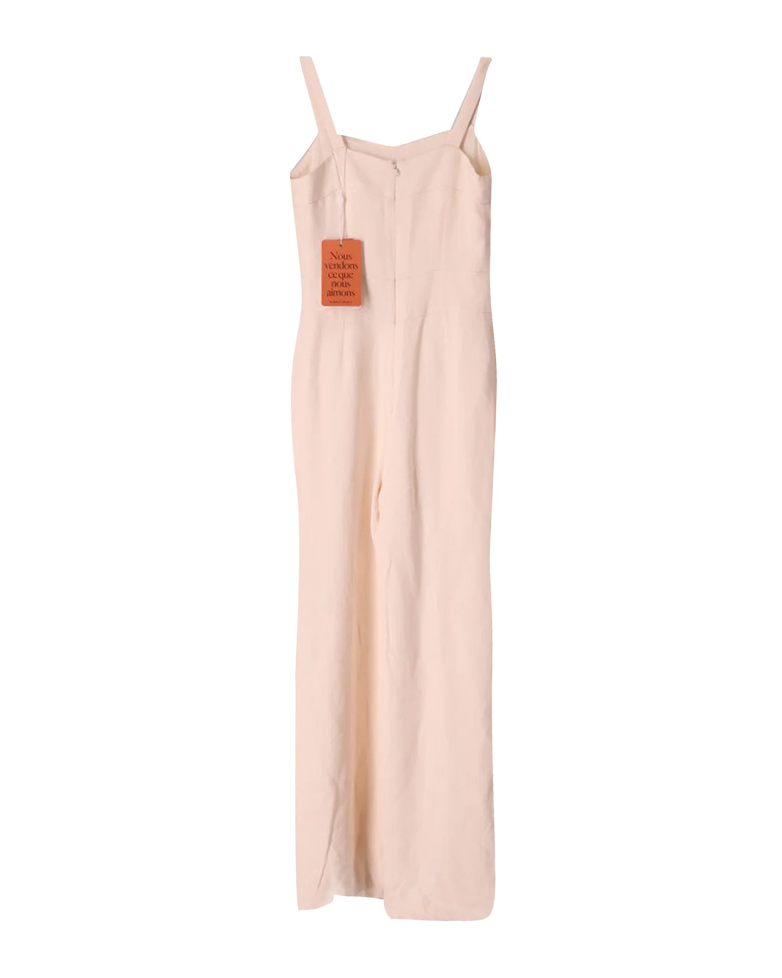Women's Chanel Jumpsuit in Cream Silk - Image 2