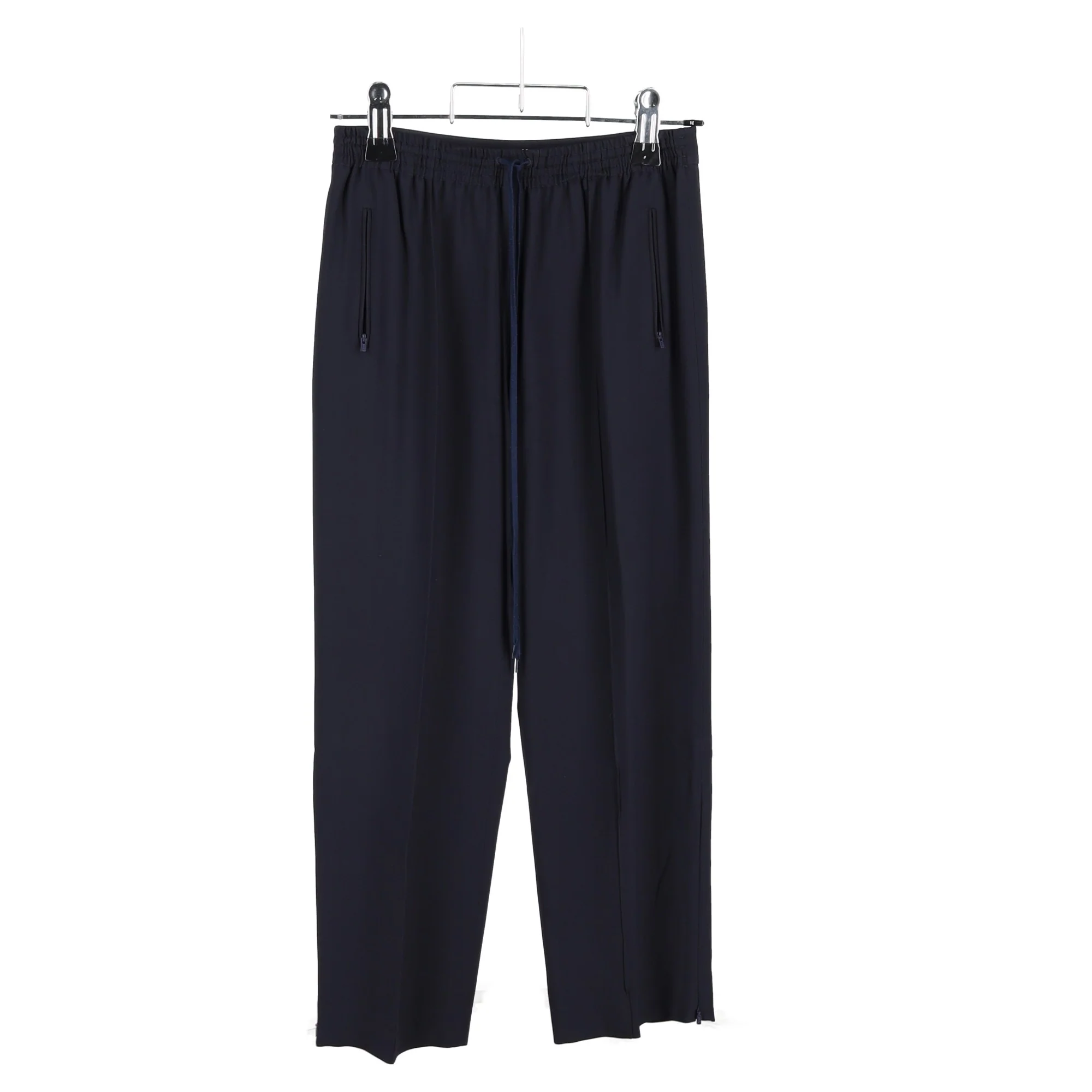 Women's Chloé Drawstring Trousers in Navy Blue Polyester - Image 4