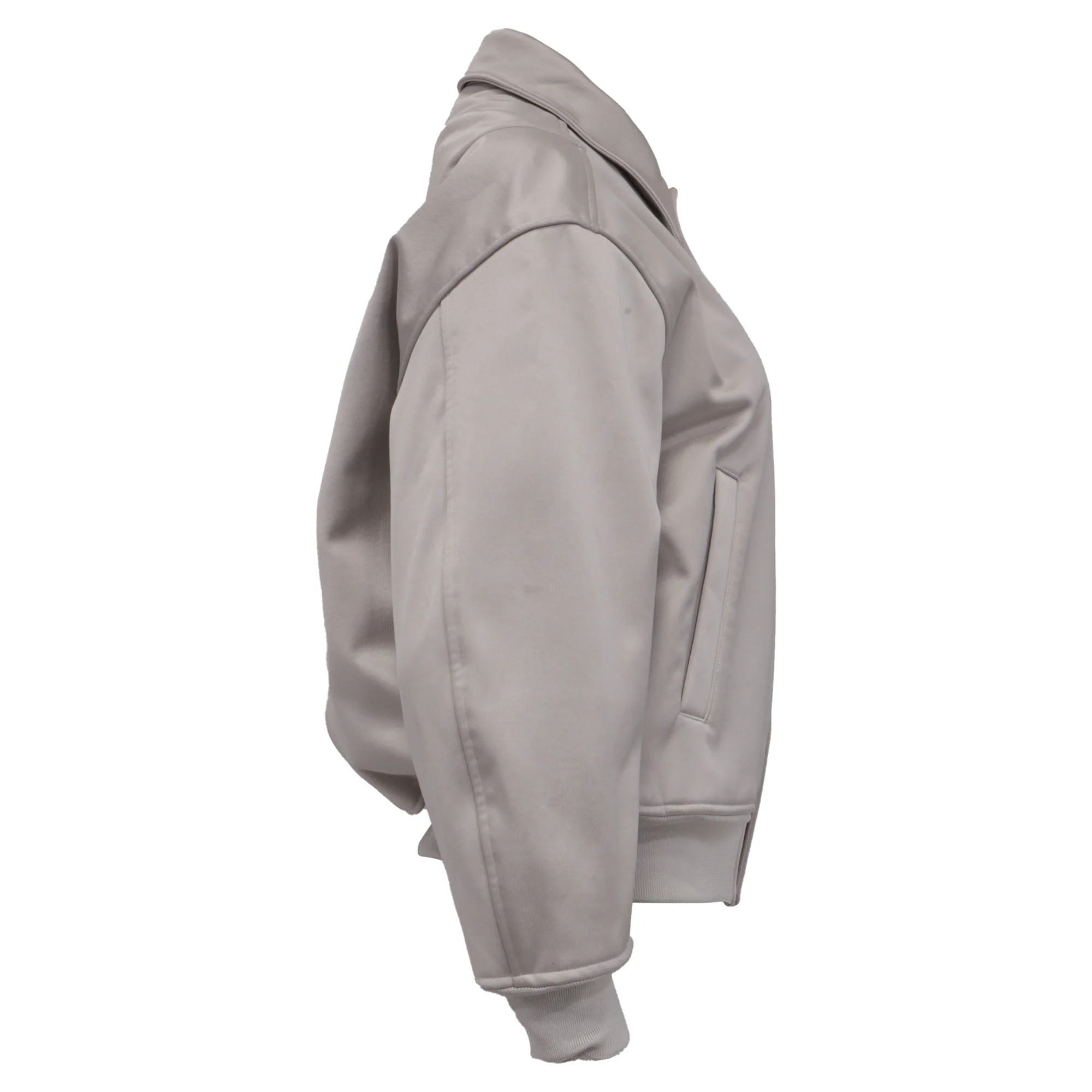 Men's Dior x Daniel Arsham Bomber Jacket in Grey Viscose - Image 3