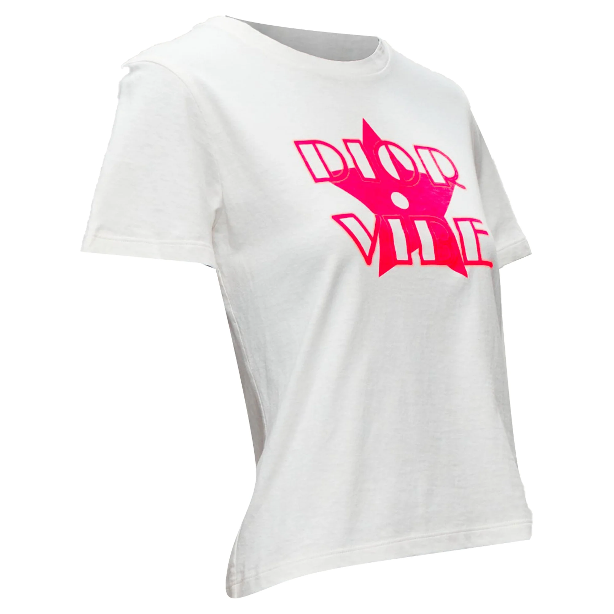 Women's Christian Dior Dior Vibe star logo graphic CD bee tshirt - Image 3