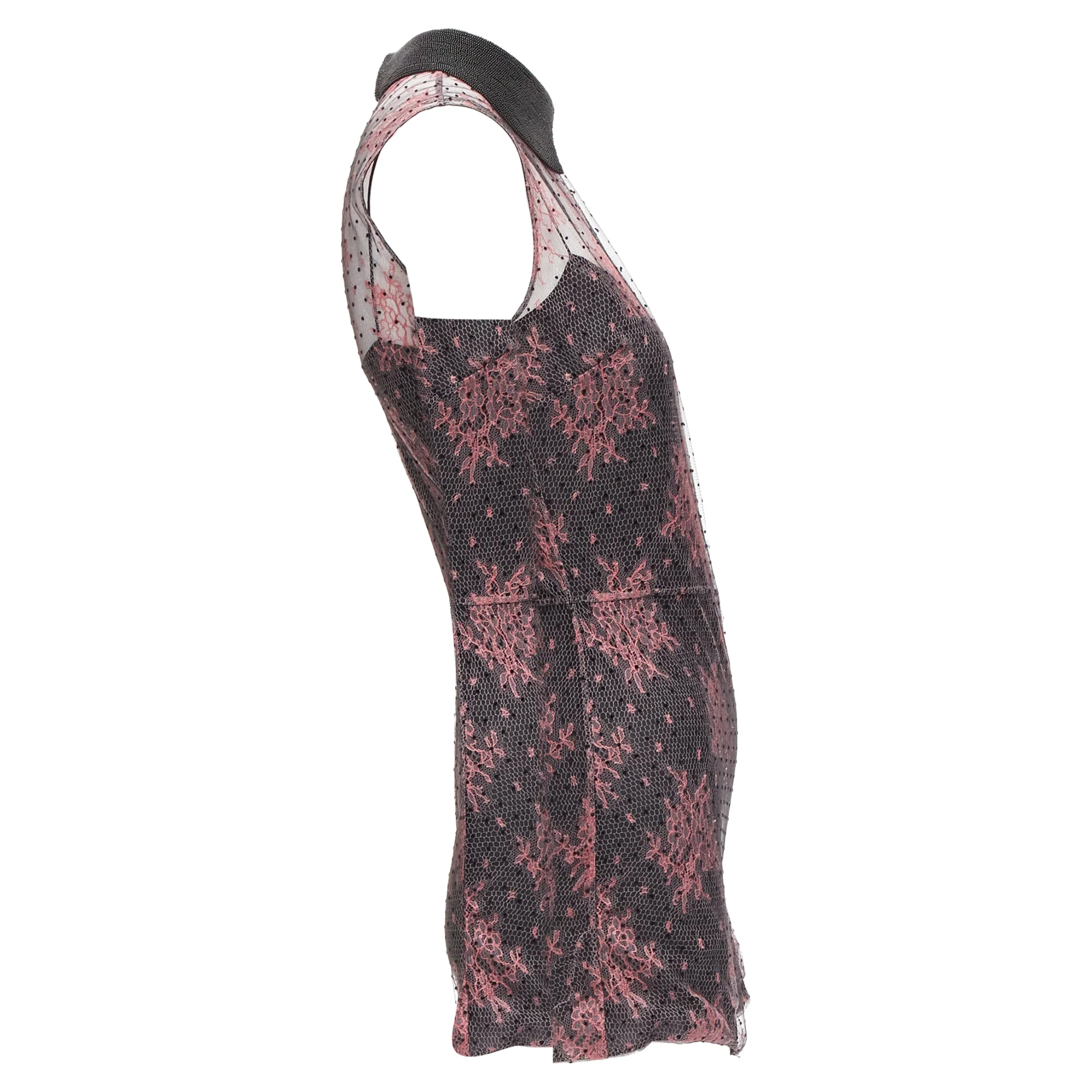 Women's Christian Dior intricate lace overlay playsuromper - Image 4