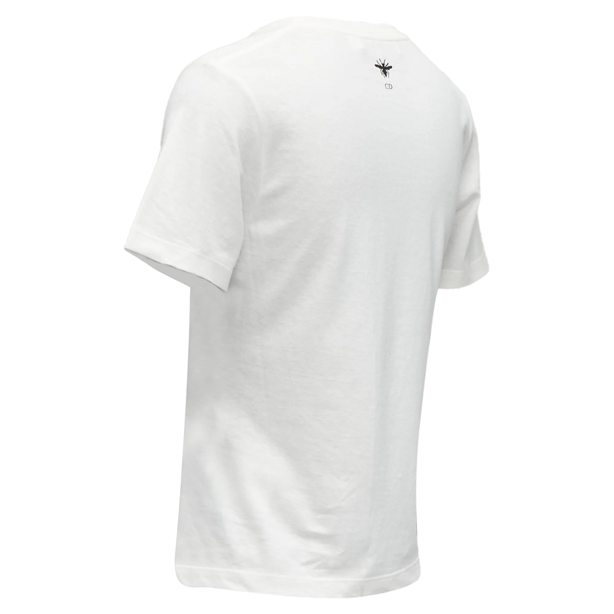 Women's Dior Vibe Star Logo Graphic Print Cotton Linen Short Sleeve Tshirt - Image 6