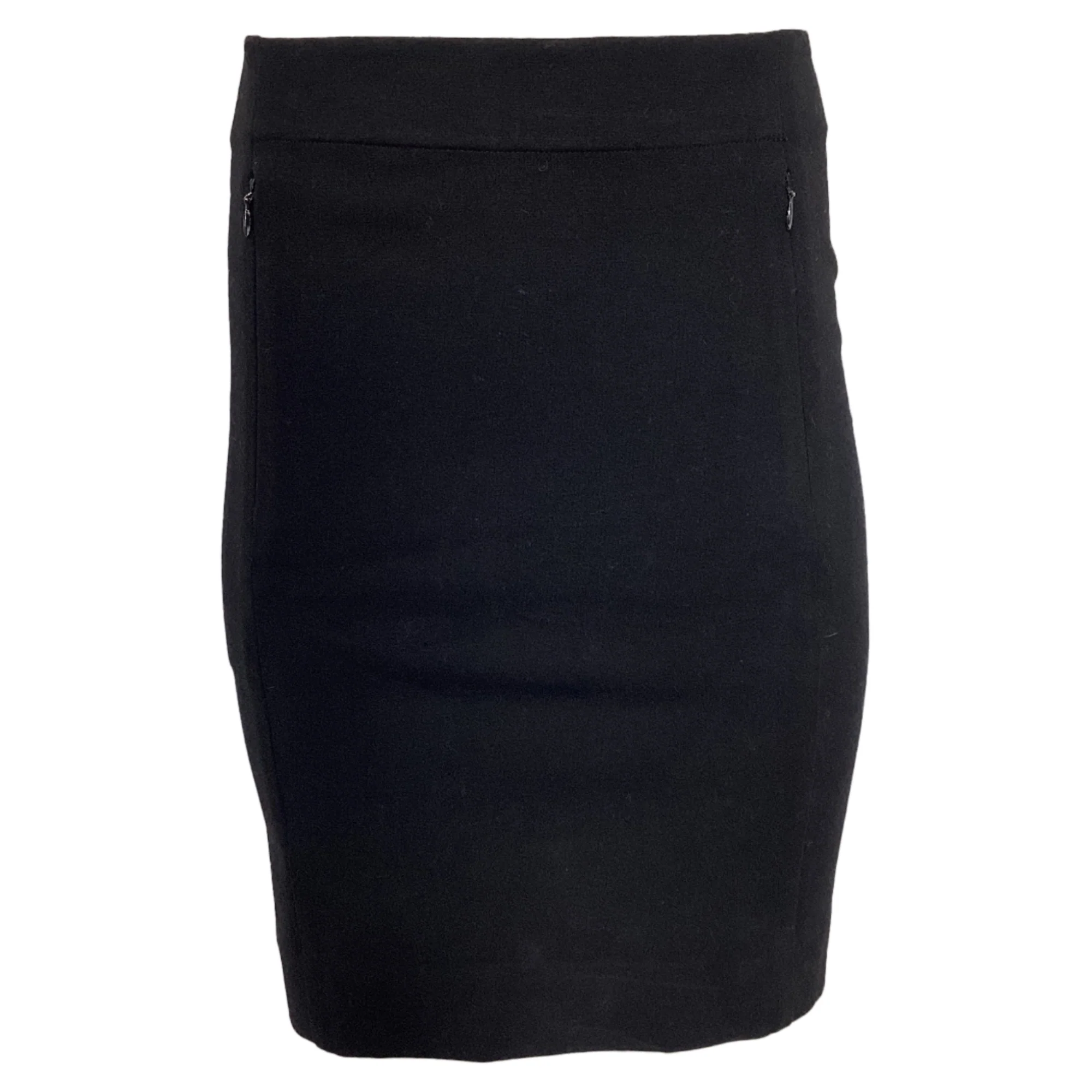 Women's Diane Von Furstenberg Mini Fitted Skirt in Black Viscose