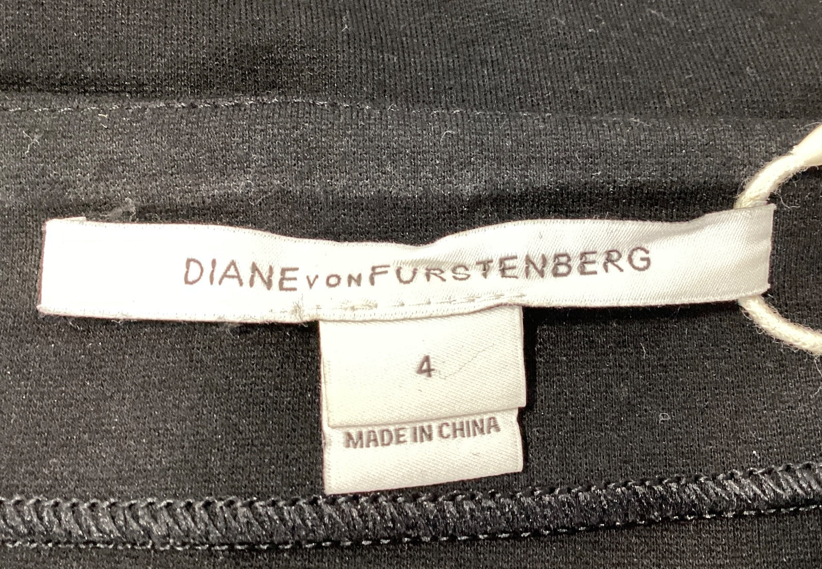 Women's Diane Von Furstenberg Mini Fitted Skirt in Black Viscose - Image 9