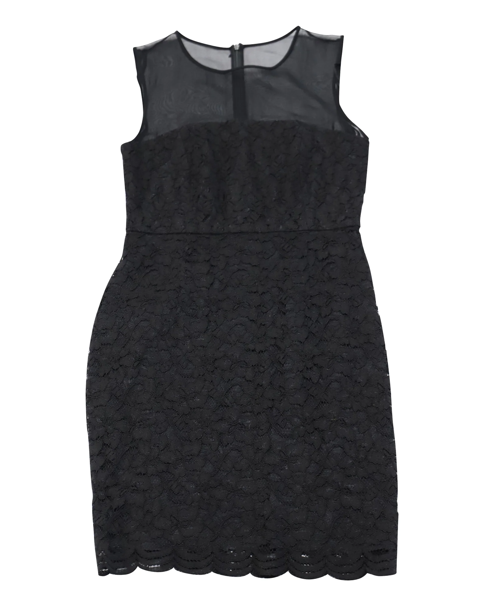 Women's Diane Von Furstenberg Nisha Lace Dress in Black Polyester - Image 2