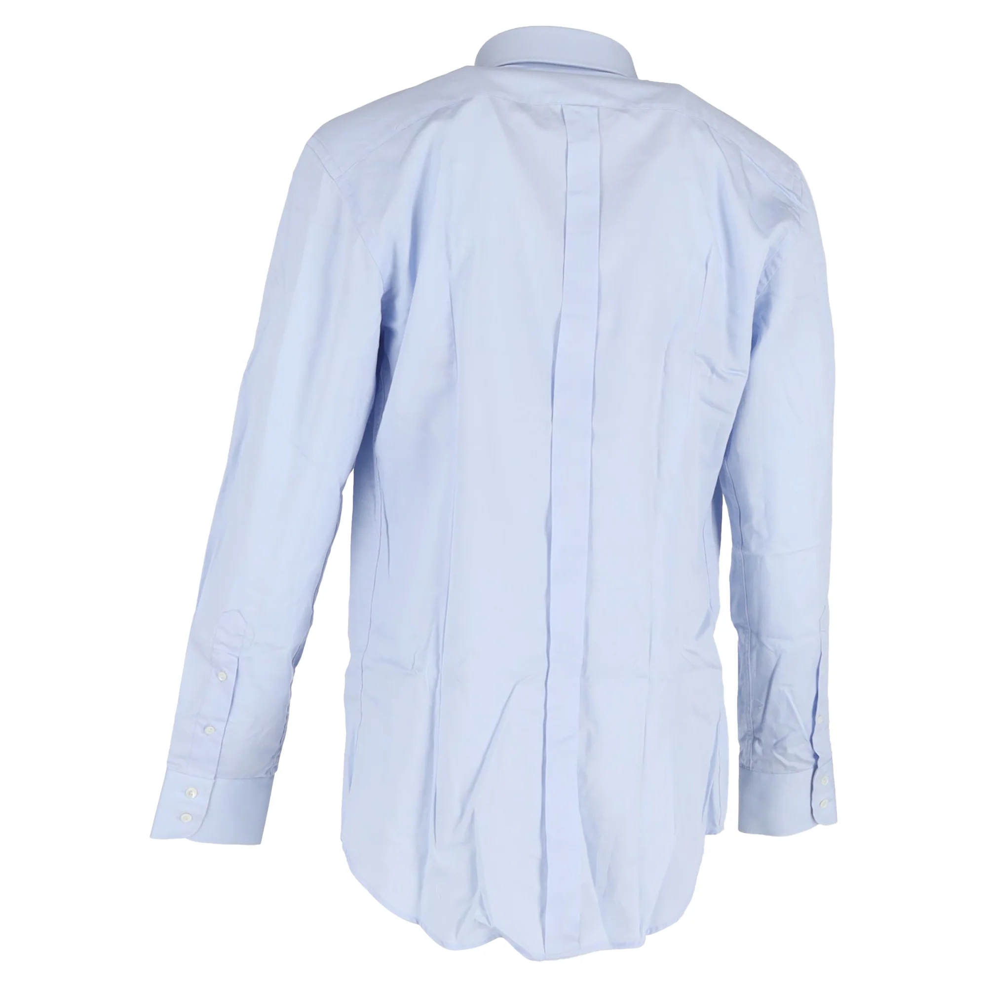 Men's Dolce & Gabbana Shirt in Light Blue Cotton - Image 3