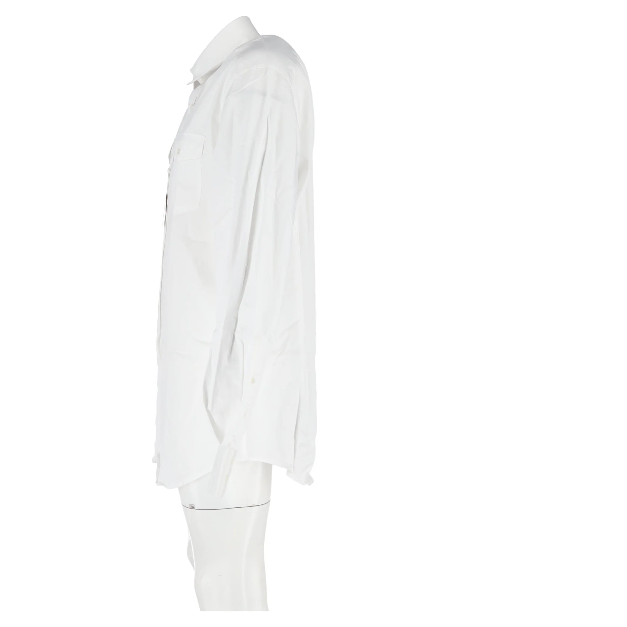 Men's Dolce & Gabbana Shirt in White Cotton - Image 5