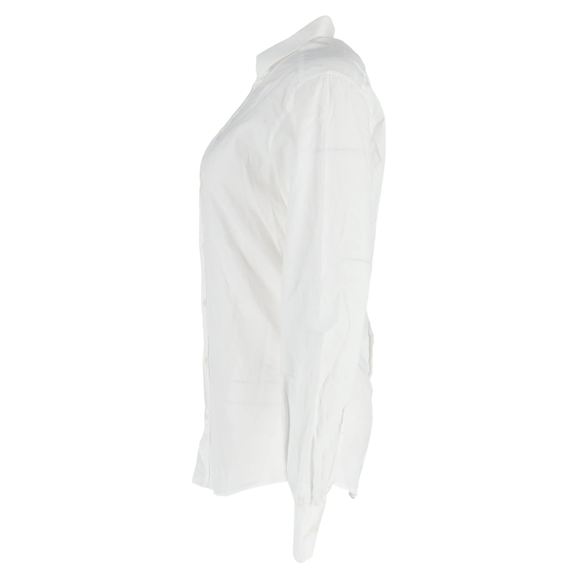 Women's  Dolce & Gabbana Button-Down Shirt in White Cotton - Image 2