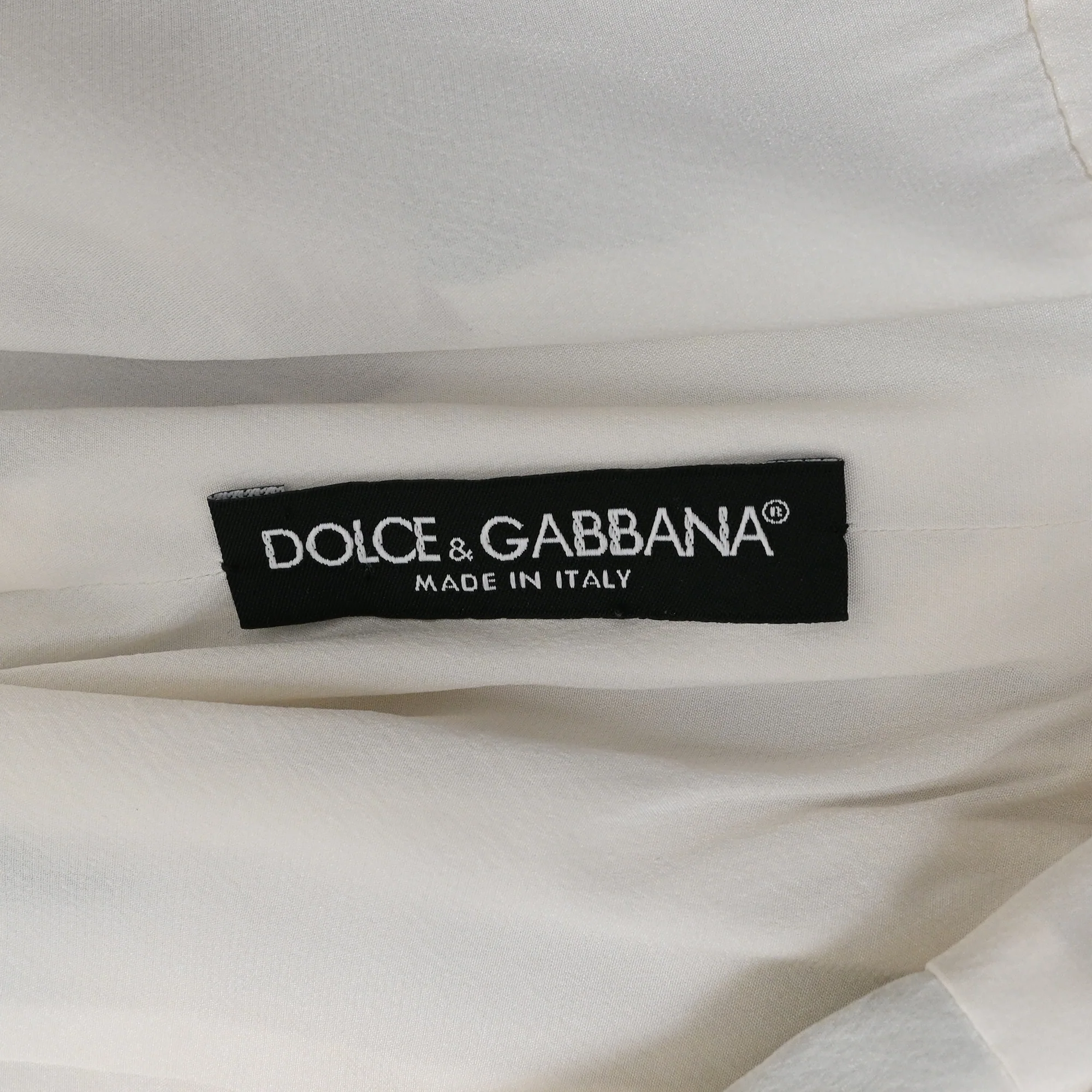 Women's Dolce & Gabbana Printed Stretch Ruched Mini Dress in Multicolor Silk - Image 5
