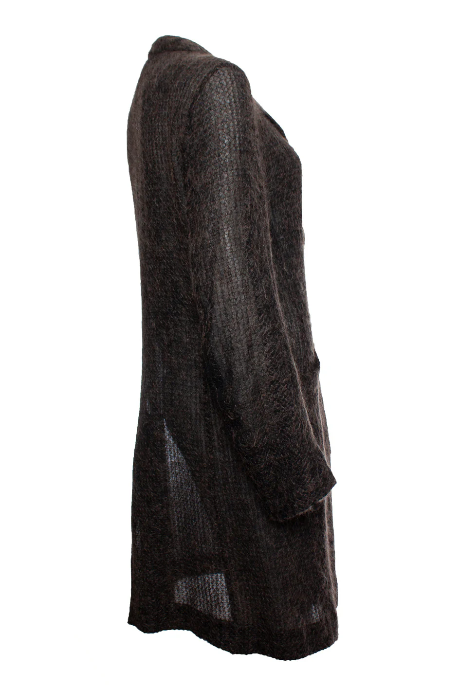 Women's Dries van Noten Mohair cardigan in brown - Image 3