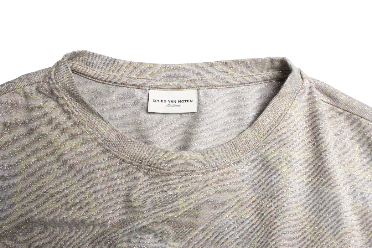 Women's Dries van Noten Pastel colored lurex top - Image 5