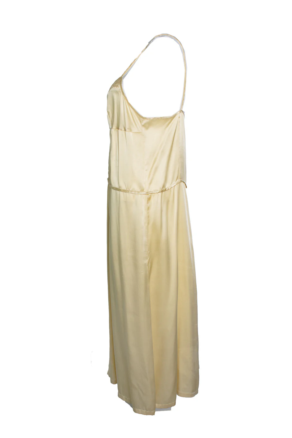 Women's Dries van Noten, silk slip dress in yellow - Image 4