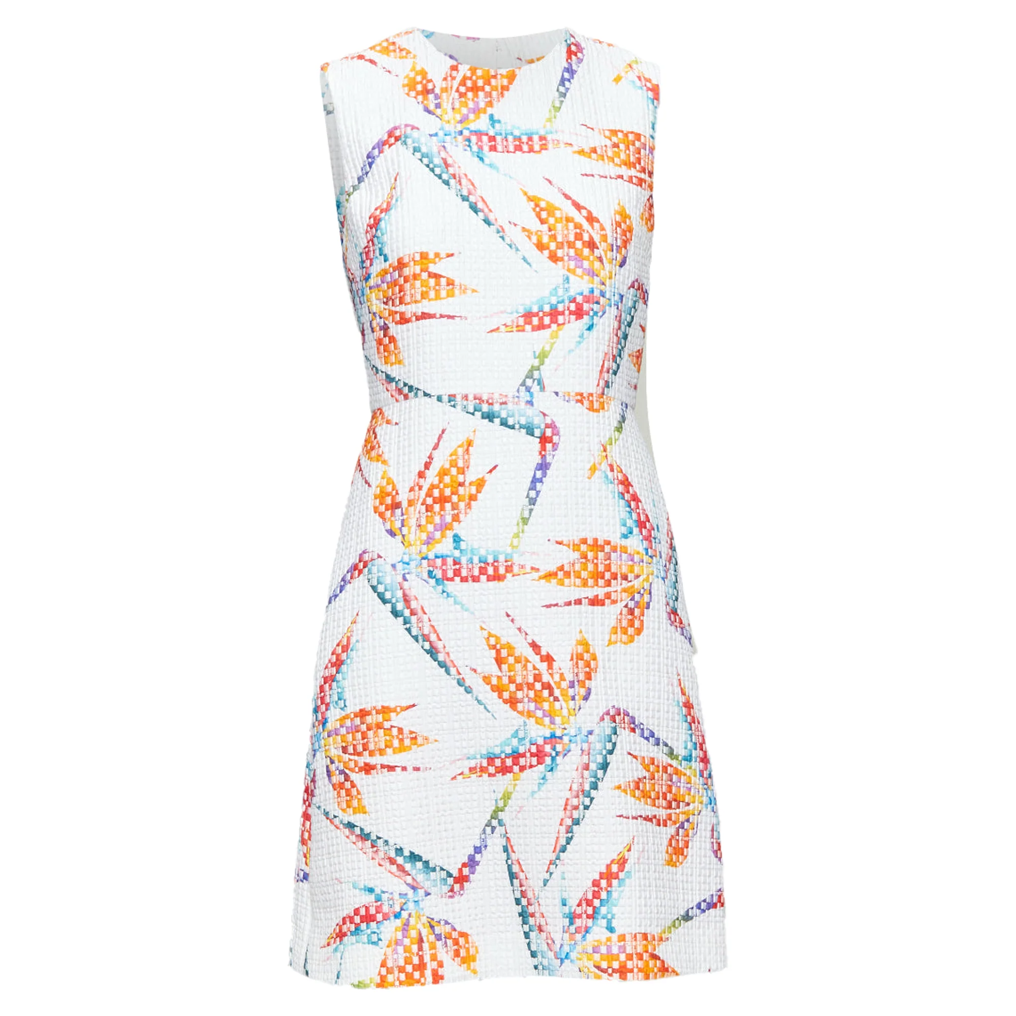 Women's Fendi bird of paradise jacquard cocktail dress