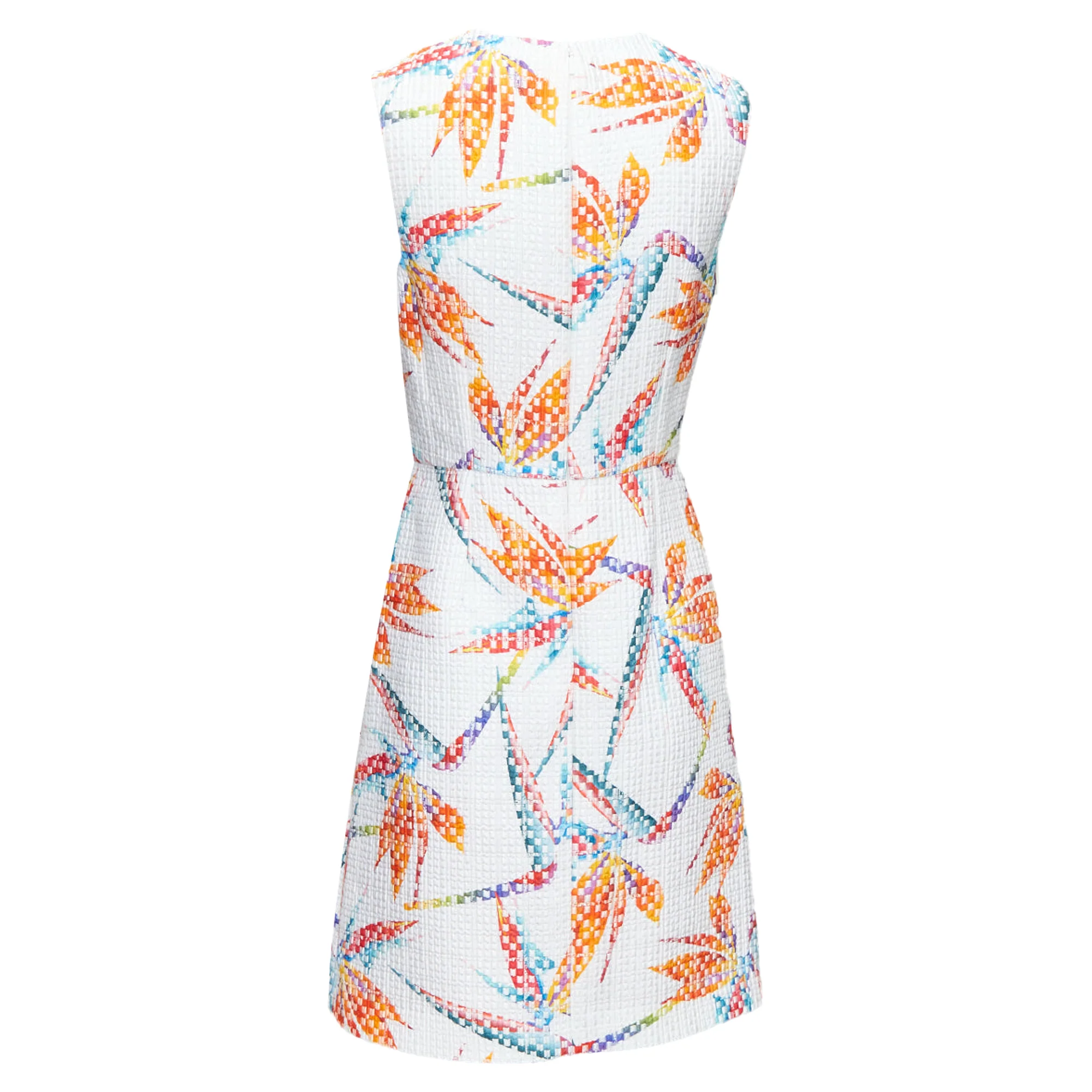 Women's Fendi bird of paradise jacquard cocktail dress - Image 5