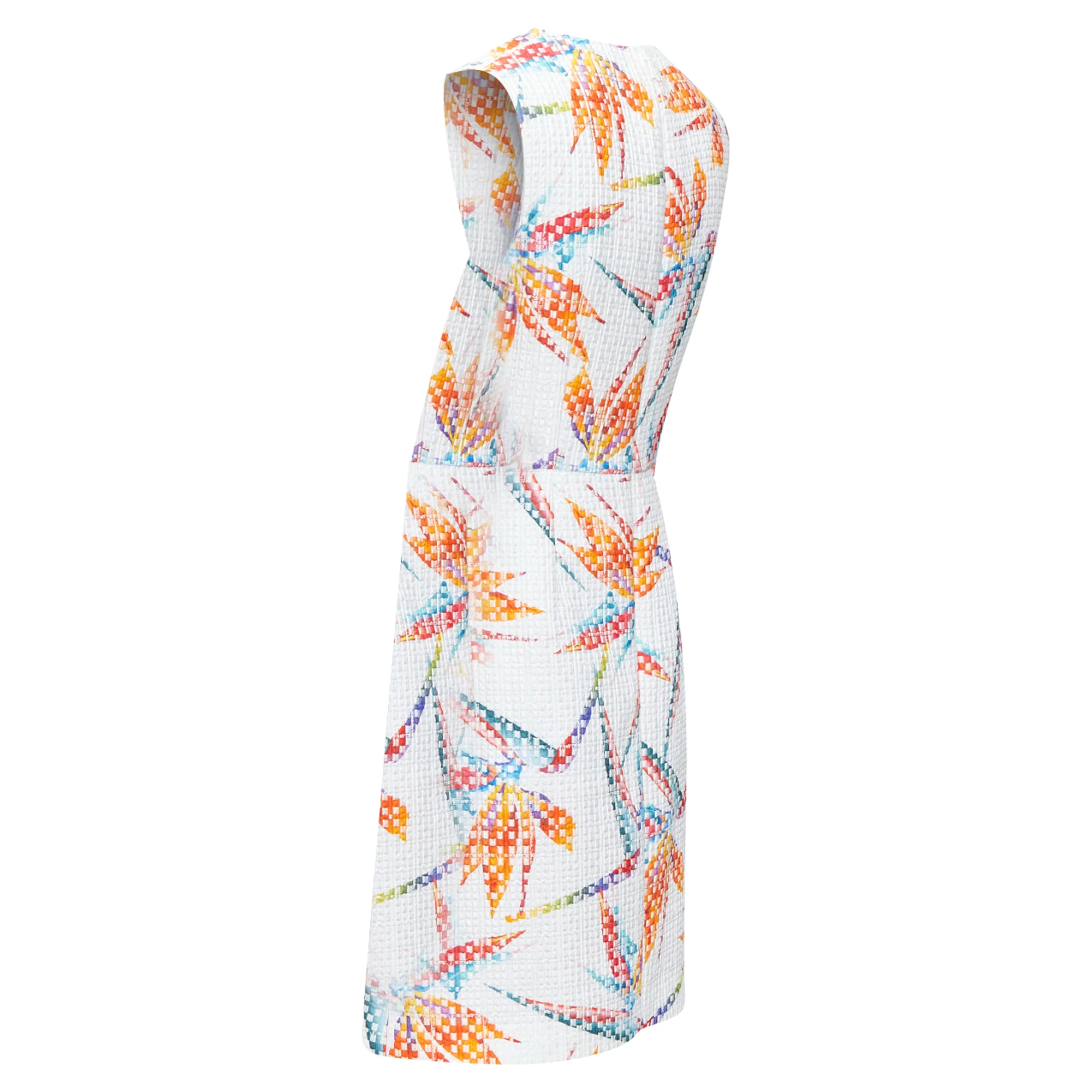 Women's Fendi bird of paradise jacquard cocktail dress - Image 6