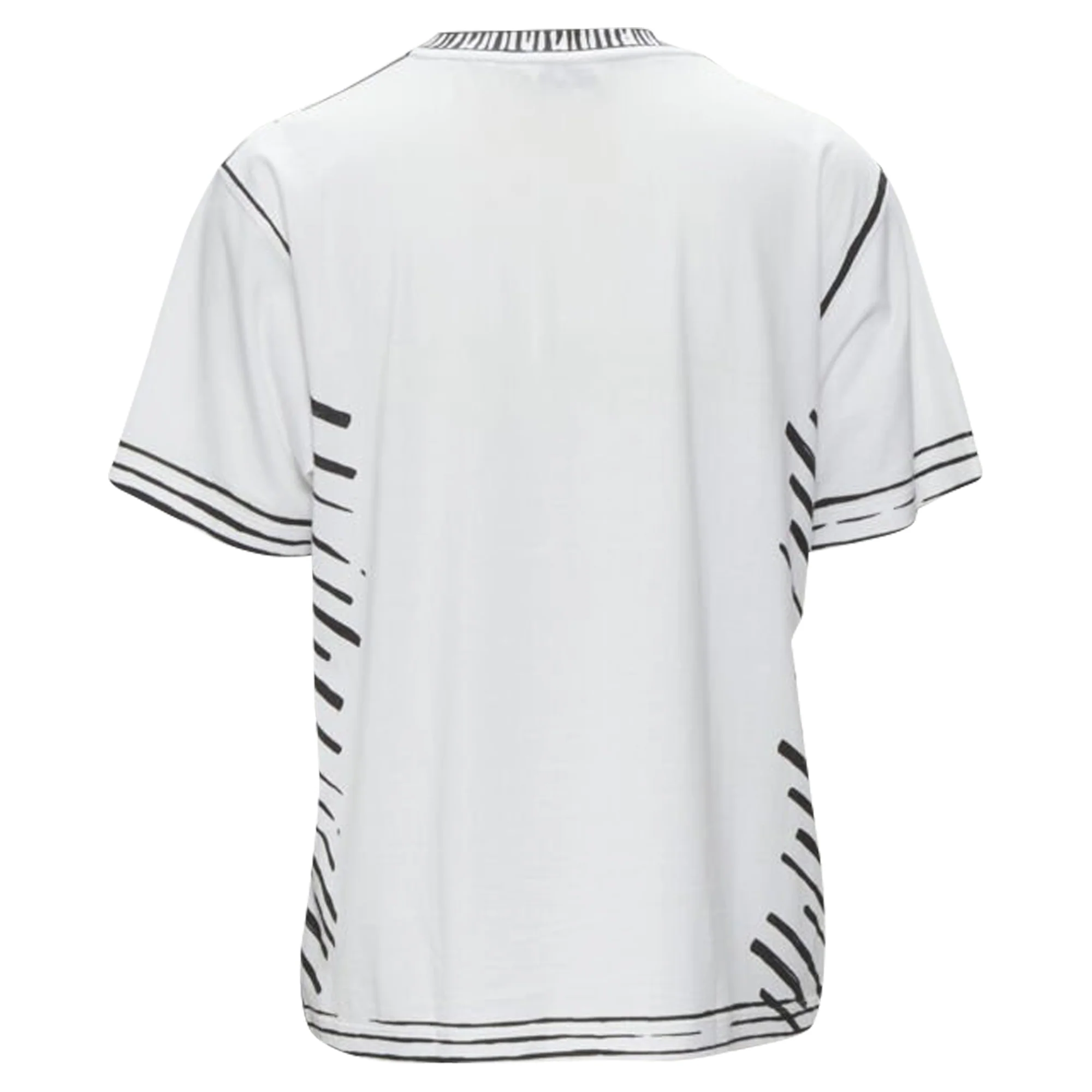 Women's Fendi Joshua Vides cotton print logo t-shirt - Image 5