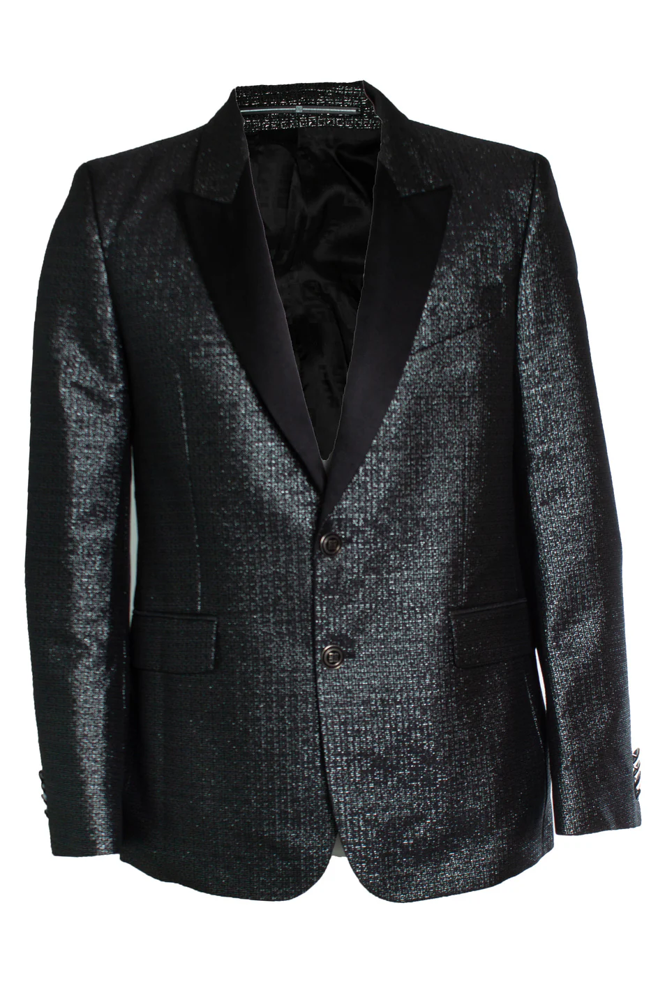 Men's Givenchy, Lurex jacquard logo blazer