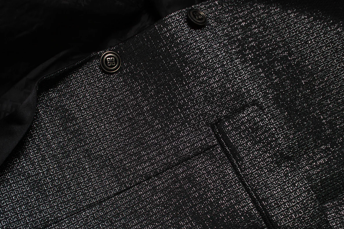 Men's Givenchy, Lurex jacquard logo blazer - Image 9