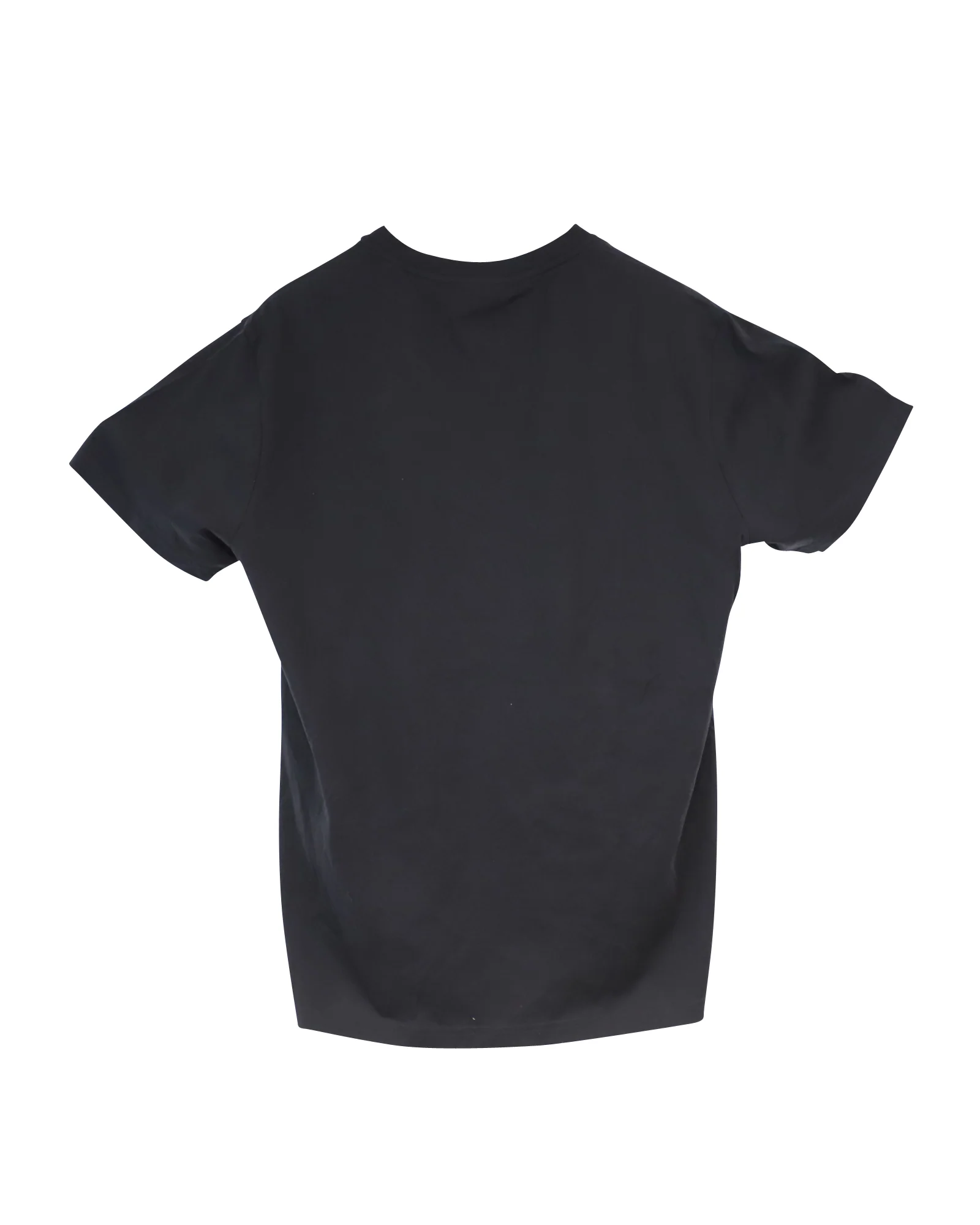 Men's Givenchy Printed Logo T-Shirt in Black Cotton Jersey - Image 2