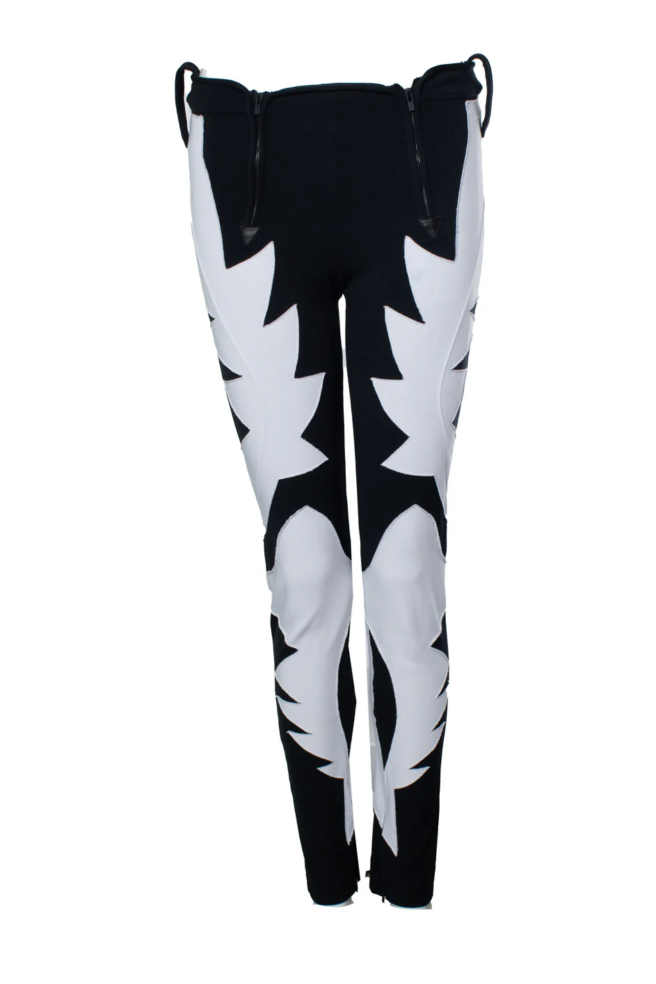 Women's Givenchy, black and white leggings