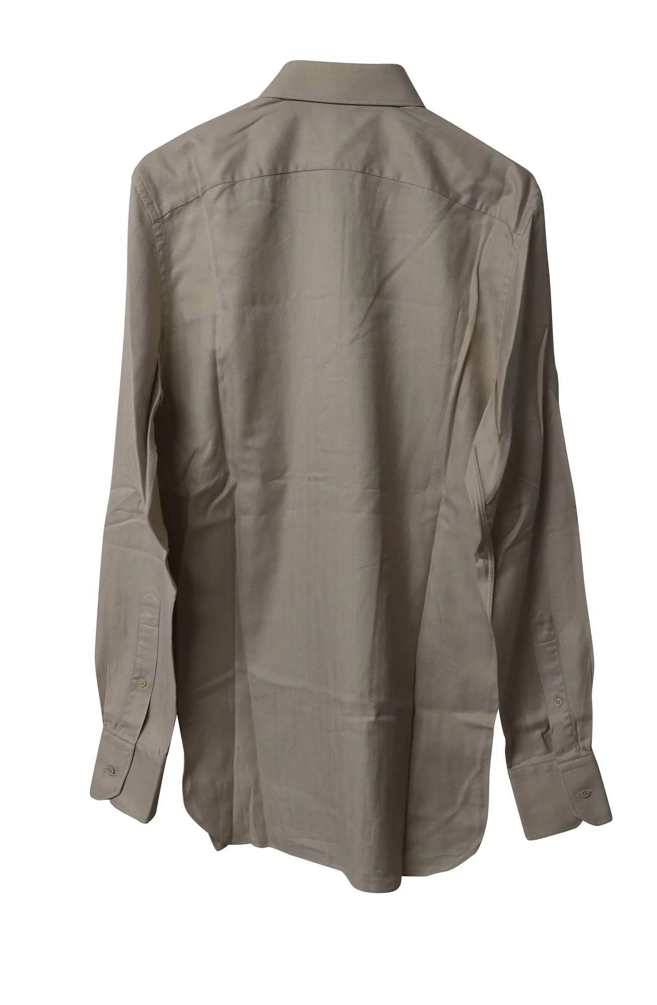 Men's Gucci Button Down Shirt in Beige Cotton - Image 2