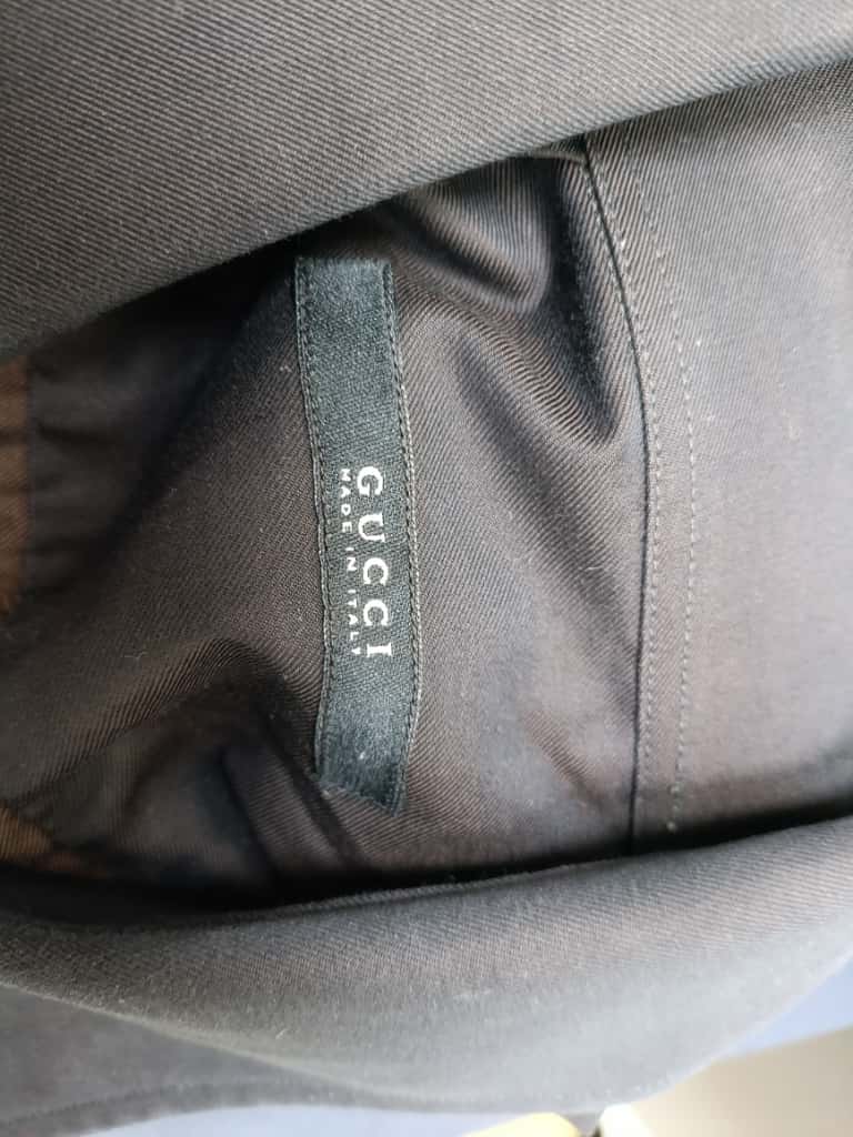 Men's Gucci Button Down Shirt in Black Cotton - Image 9