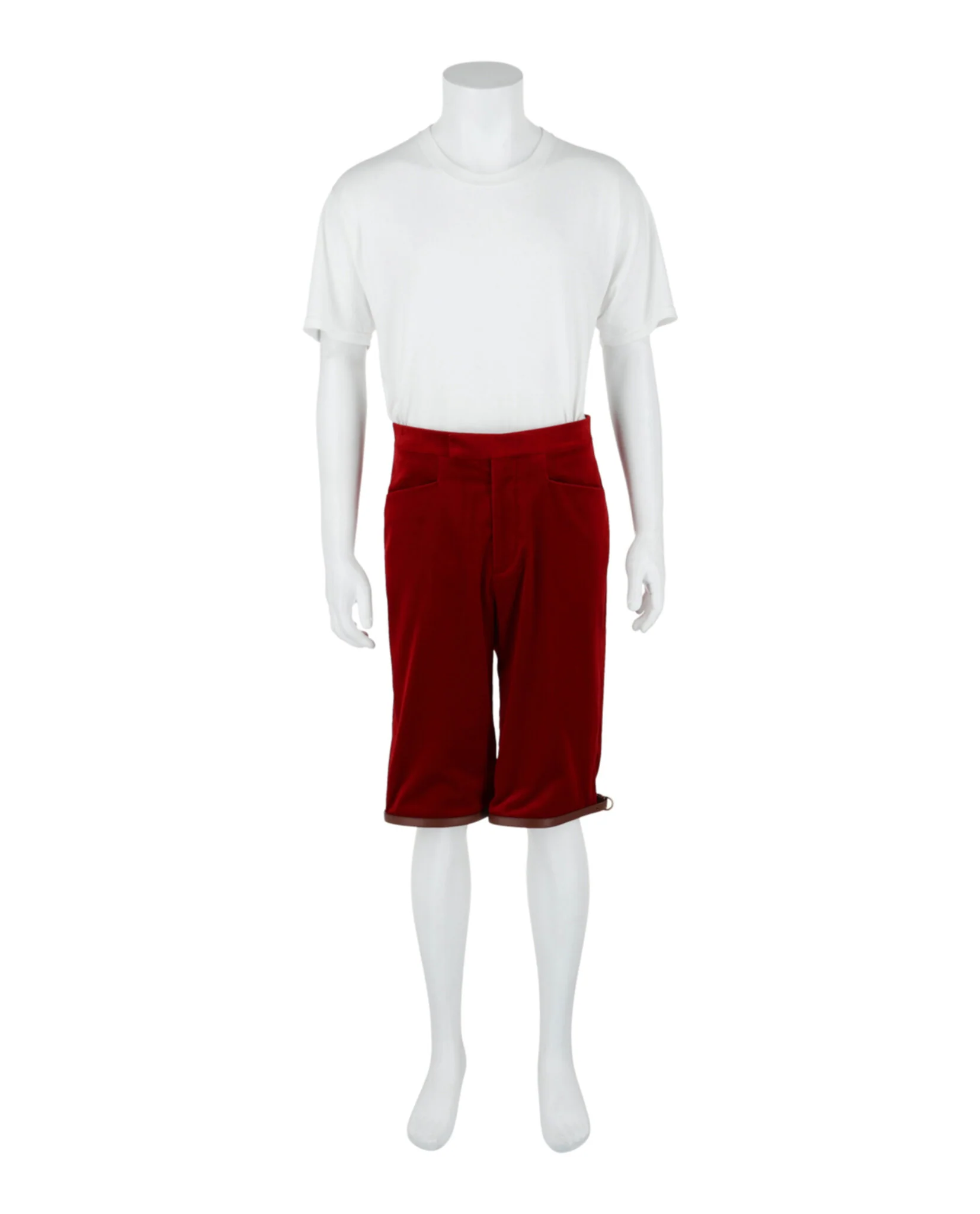Men's Gucci Stretch Velvet Shorts - Image 4