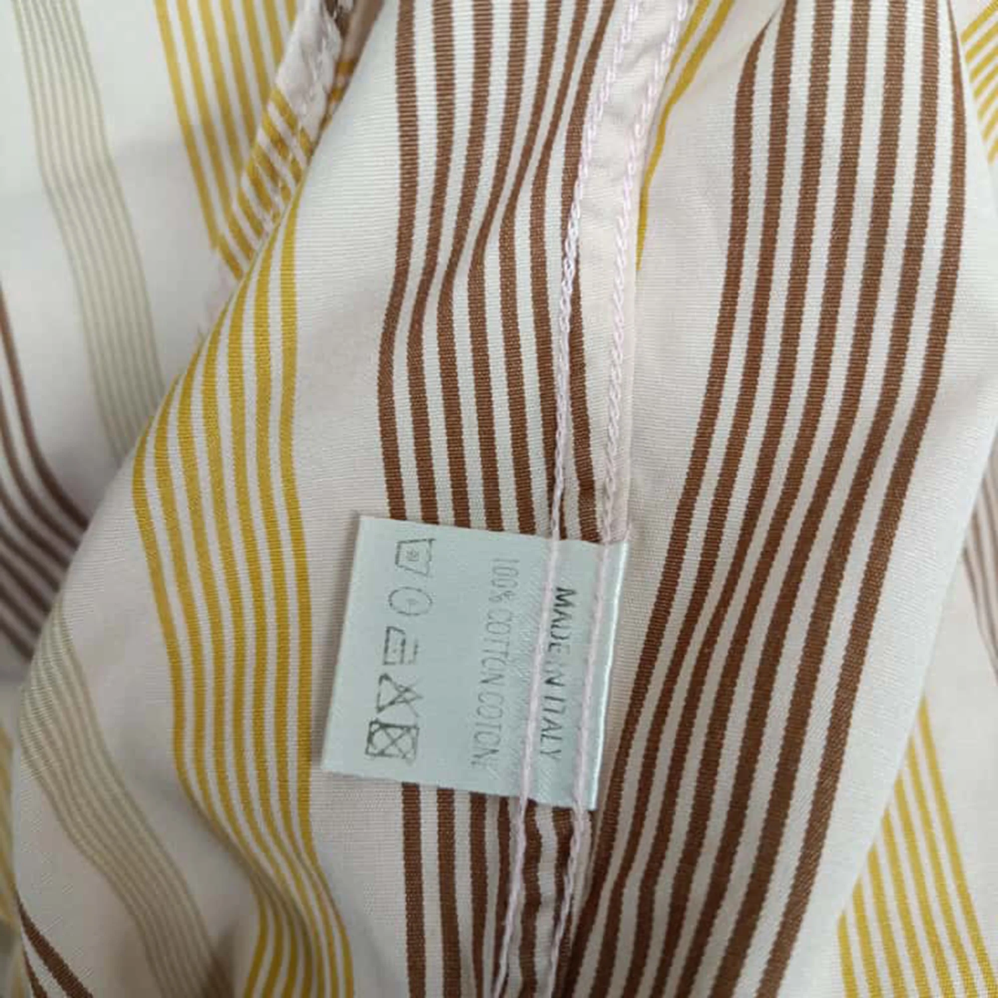 Men's Gucci Striped Button Down Shirt in Multicolor Cotton - Image 5