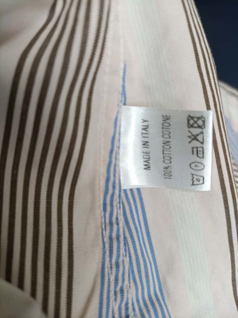 Men's Gucci Striped Button Down Shirt in Multicolor Cotton - Image 10