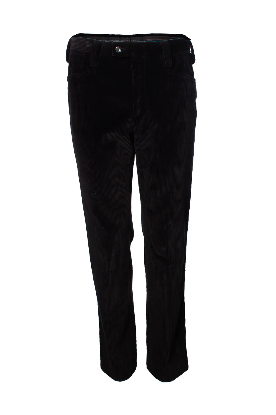 Men's Gucci, velvet rib pantalon in black