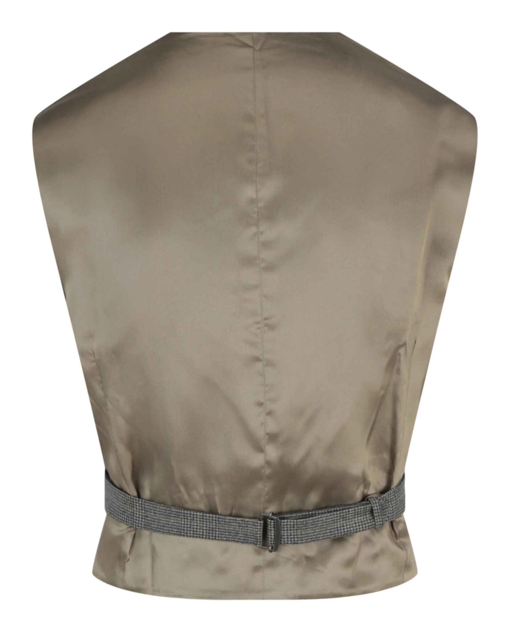 Men's Plaid Tailored Vest - Image 2