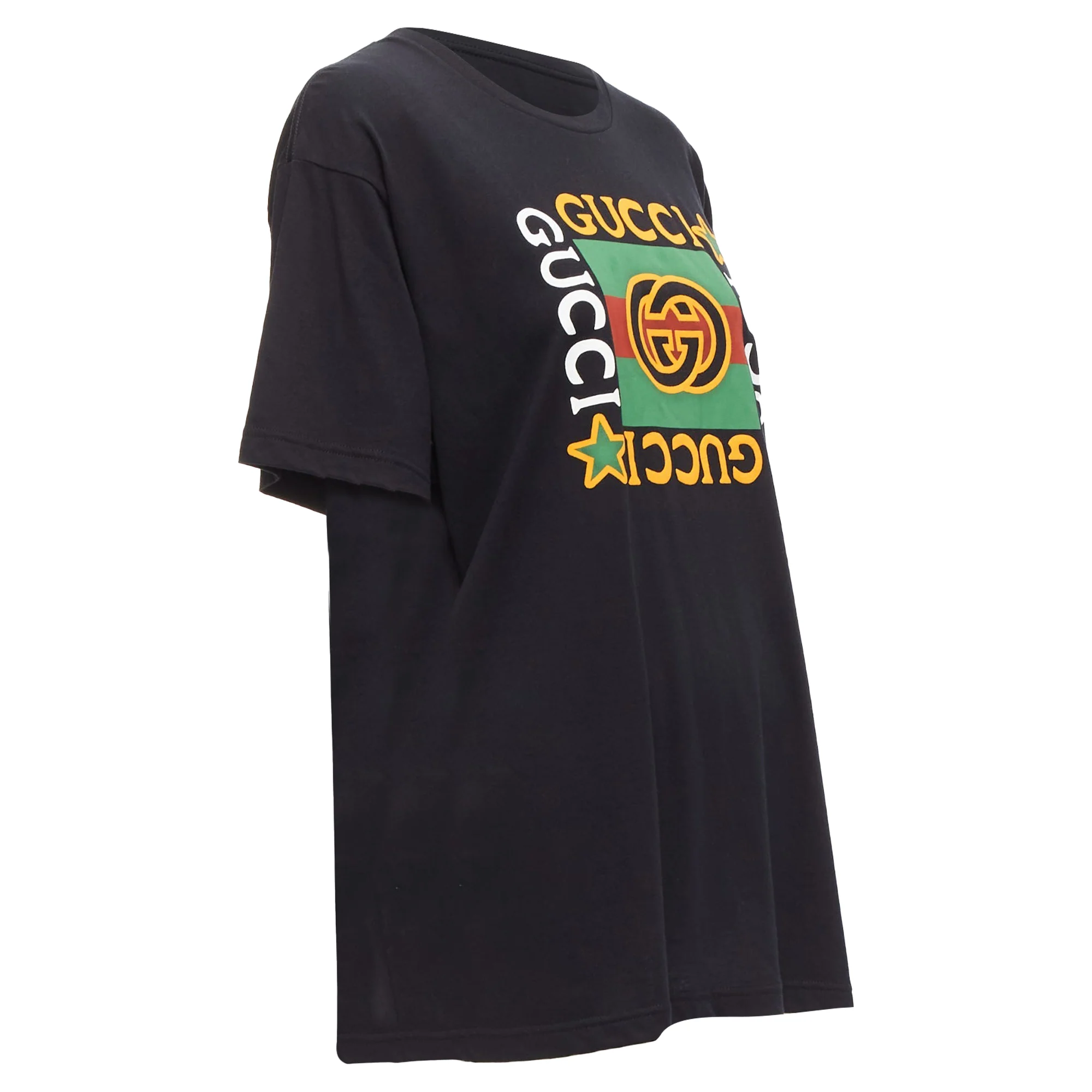 Women's Gucci gg box logo cotton long relaxed tshirt - Image 3