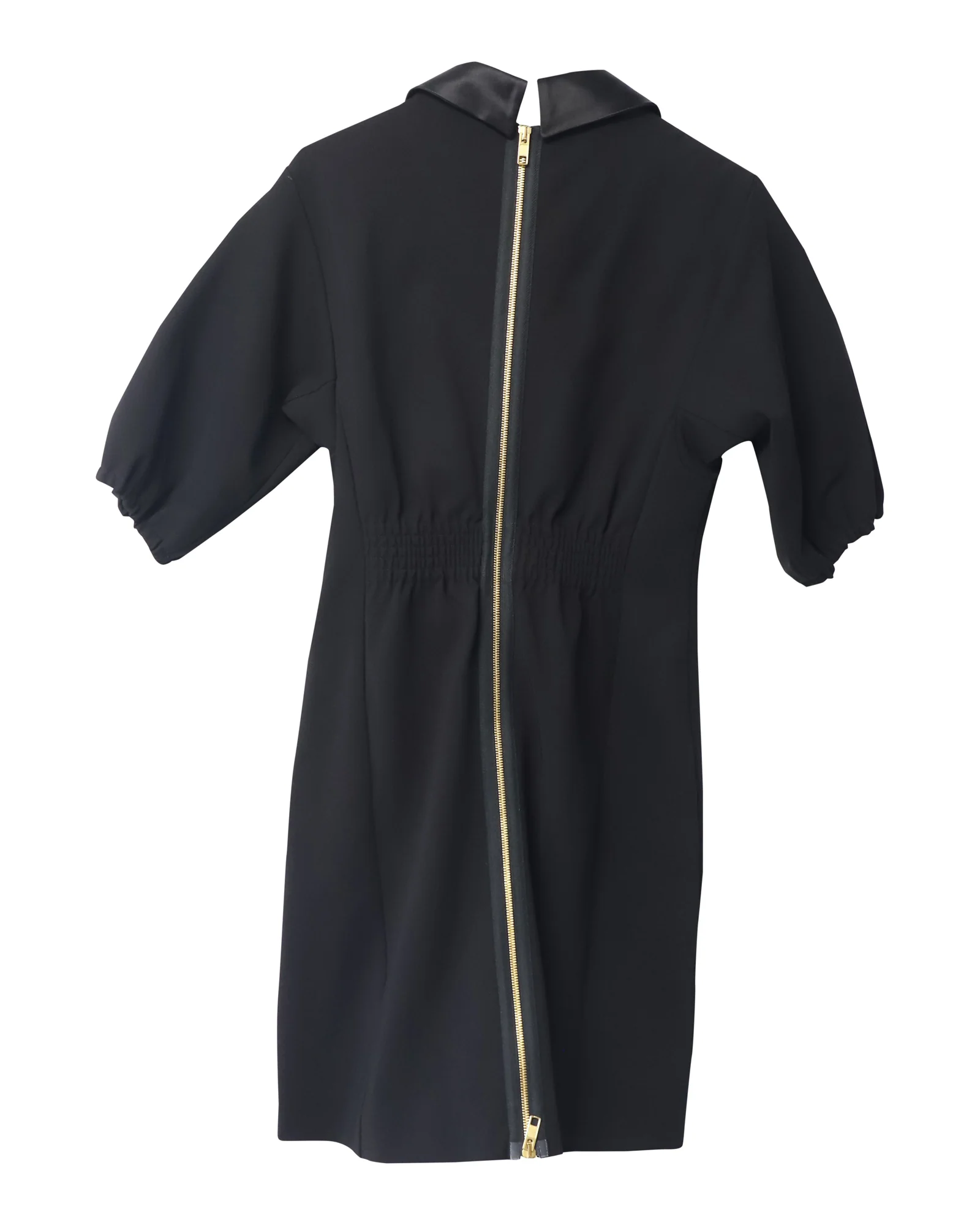 Women's Gucci Jersey Mini Dress with G Buckle Belt in Black Viscose - Image 6