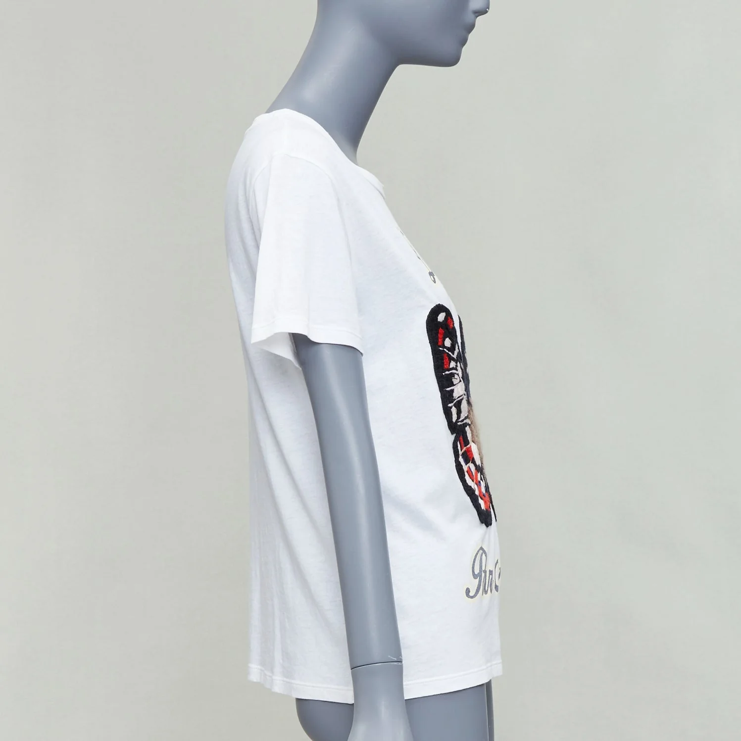 Women's Gucci L'Aveugle Par Armour butterfly embroidered tshirt - Image 10
