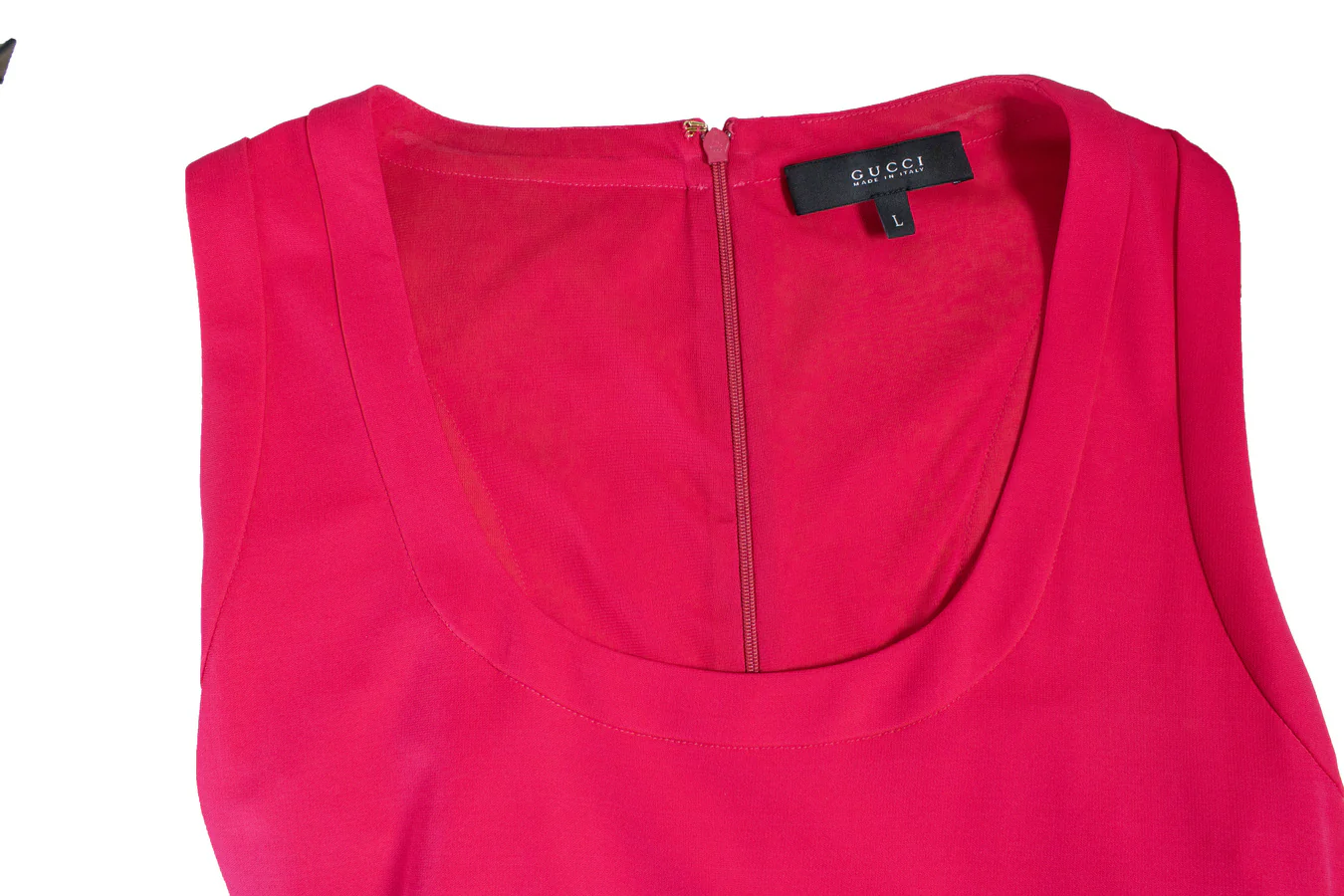 Women's Gucci, pink sleeveless dress - Image 8