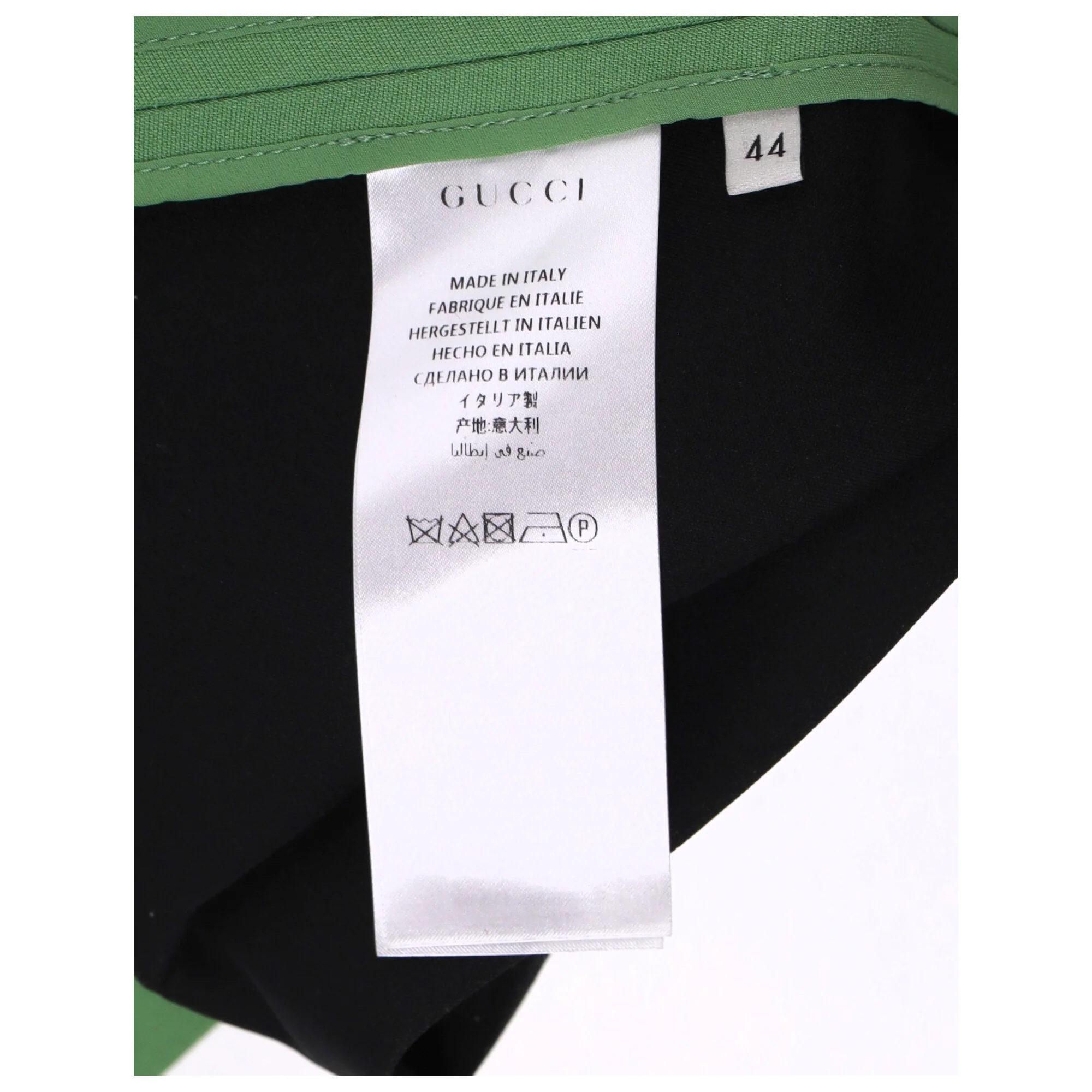 Women's Gucci Pleated Skirt In Green Wool - Image 10