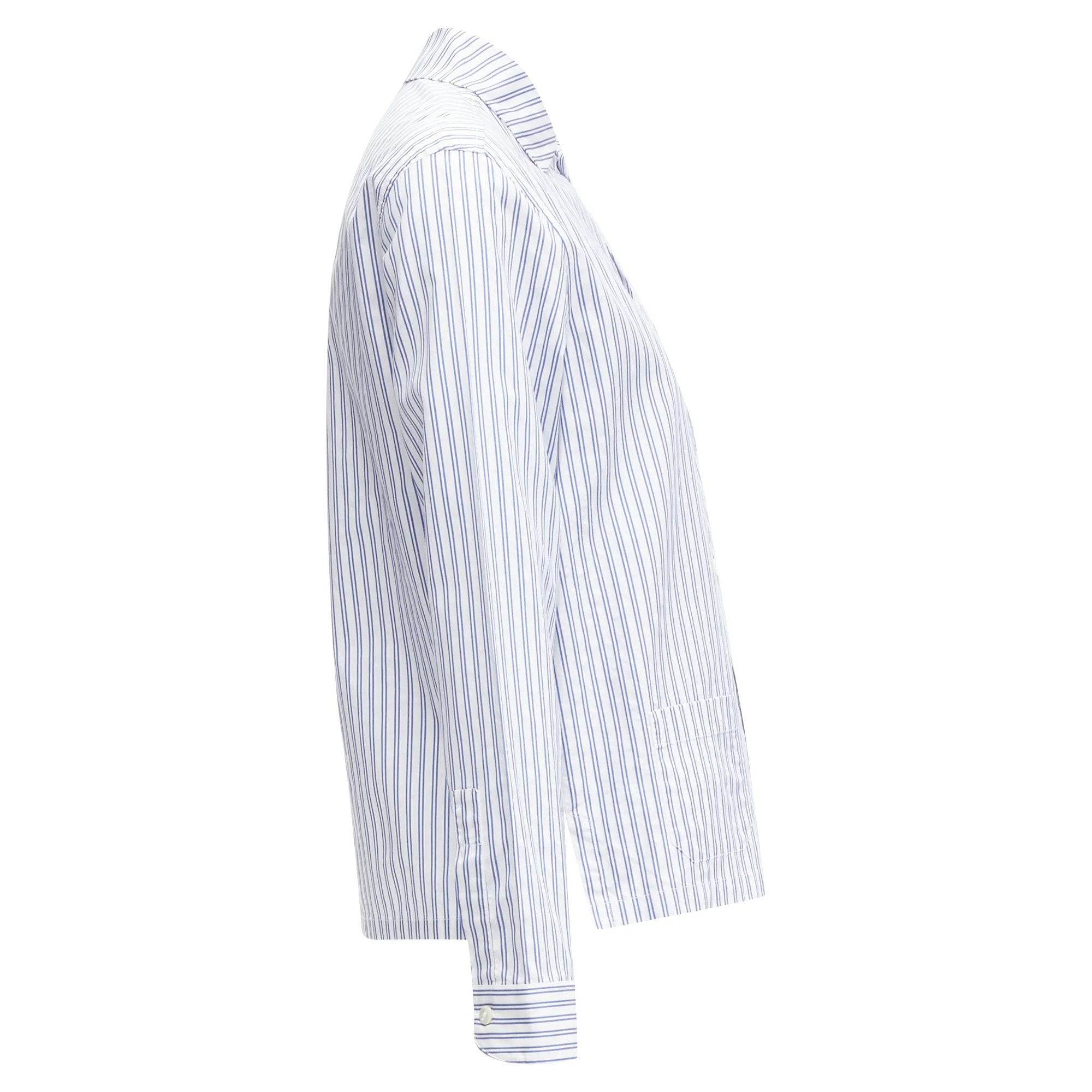 Women's Gucci rabbprint striped cotton pyjama dress shirt - Image 4