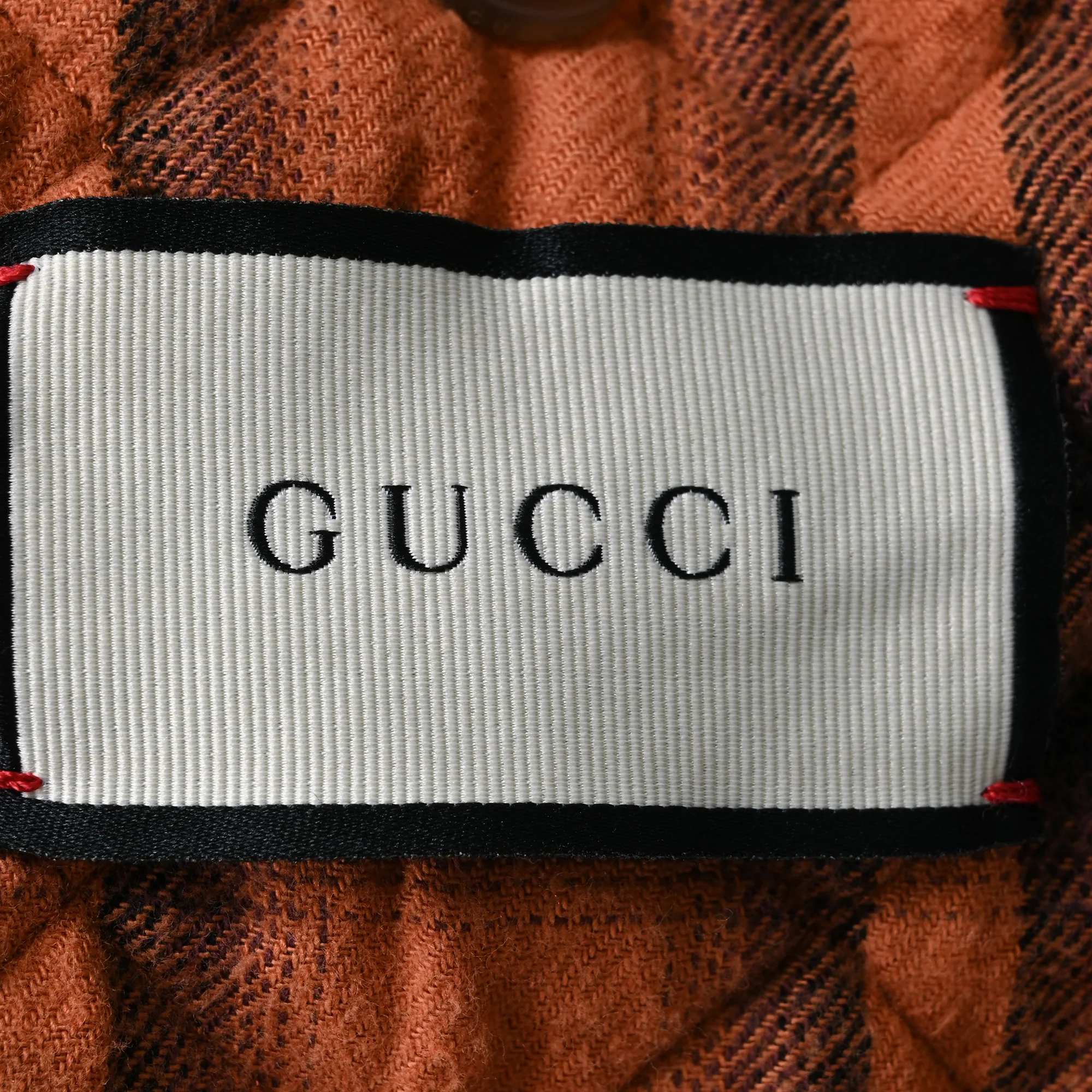 Women's Gucci Sheared Collar Tiger Print Denim Jacket in Blue Cotton - Image 4