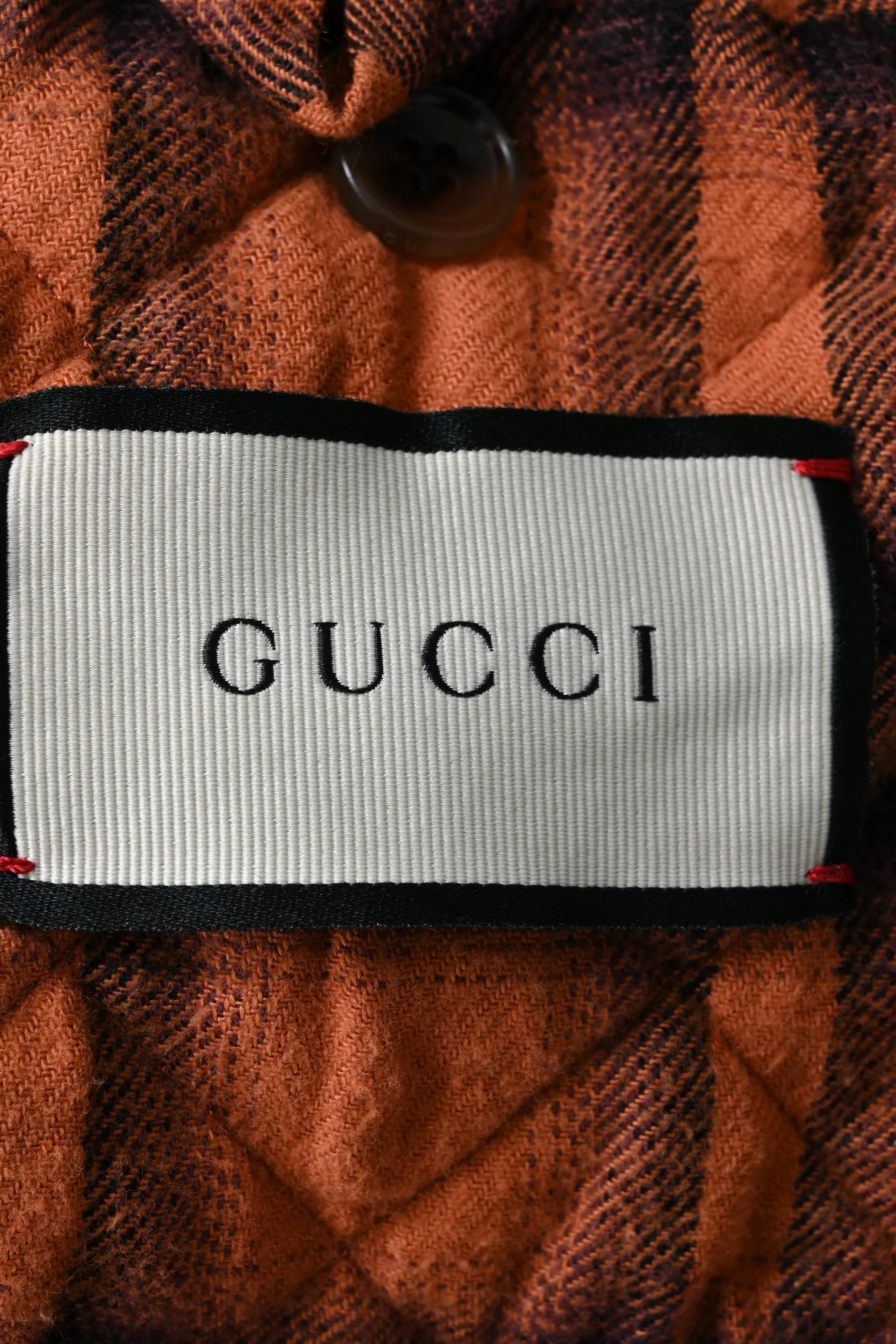Women's Gucci Sheared Collar Tiger Print Denim Jacket in Blue Cotton - Image 9
