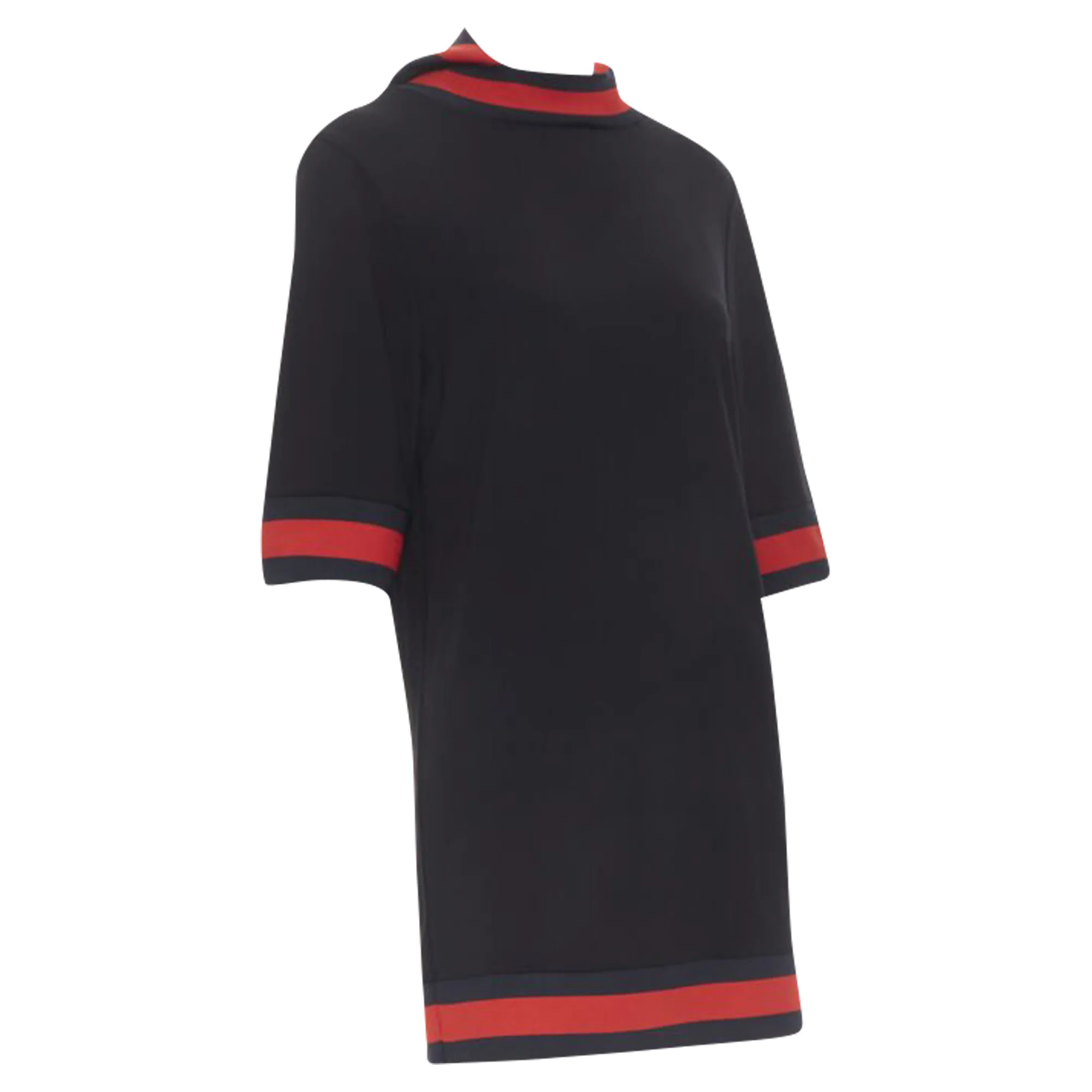 Women's Gucci signature web trim hooded casual dress - Image 3