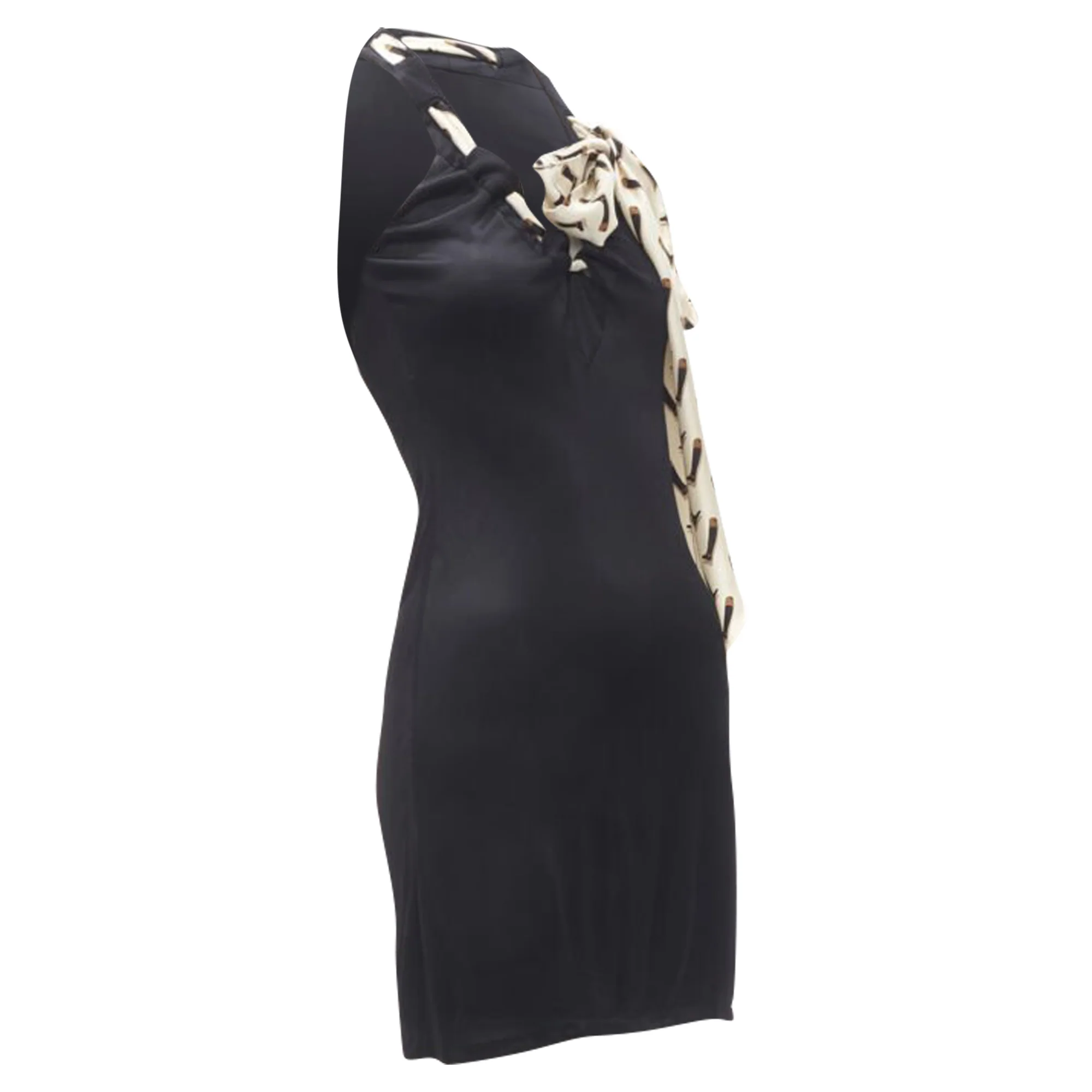Women's Gucci silk Riding Boot print scarf mini dress - Image 3
