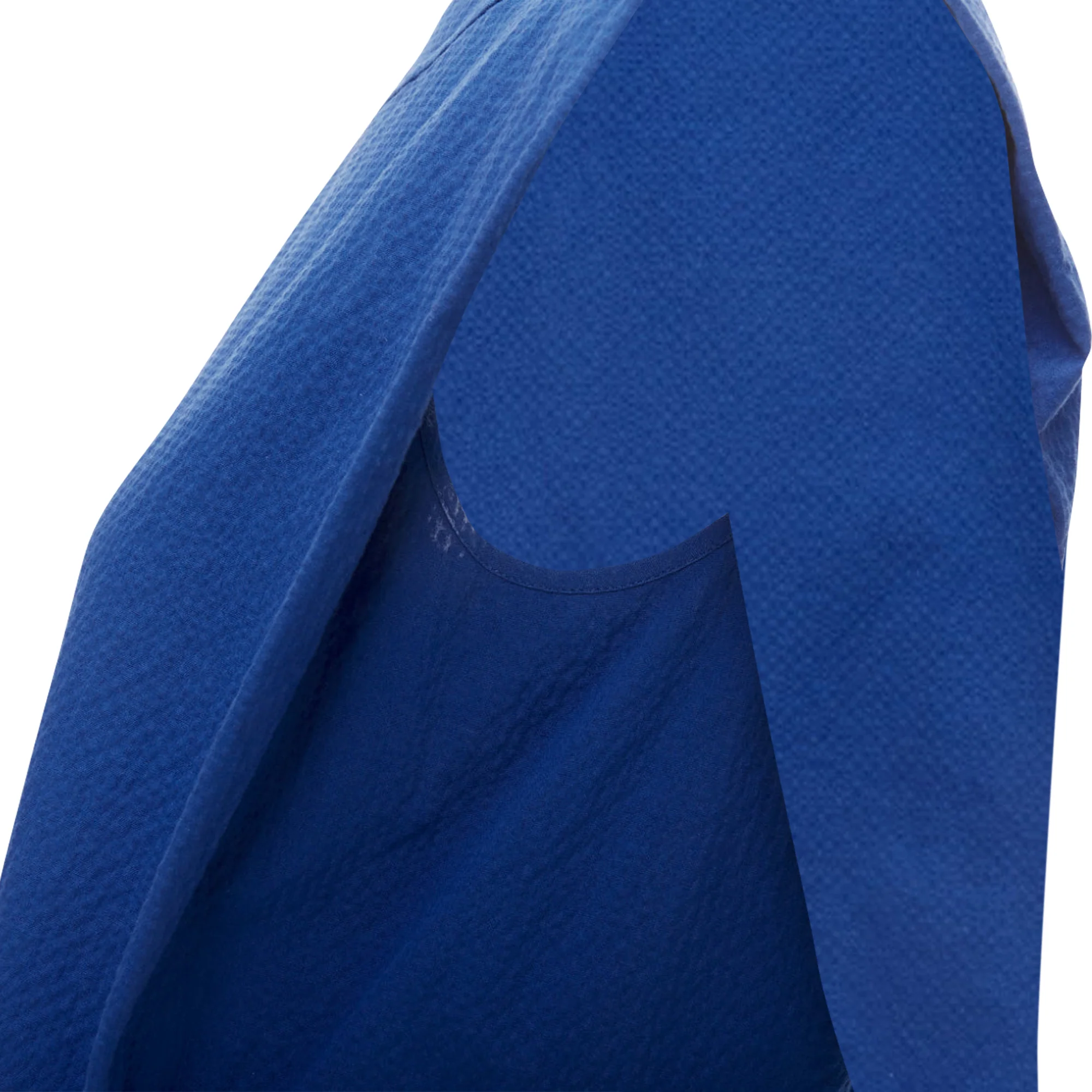 Women's Hermes cotton blend pleated boxy shift dress - Image 6