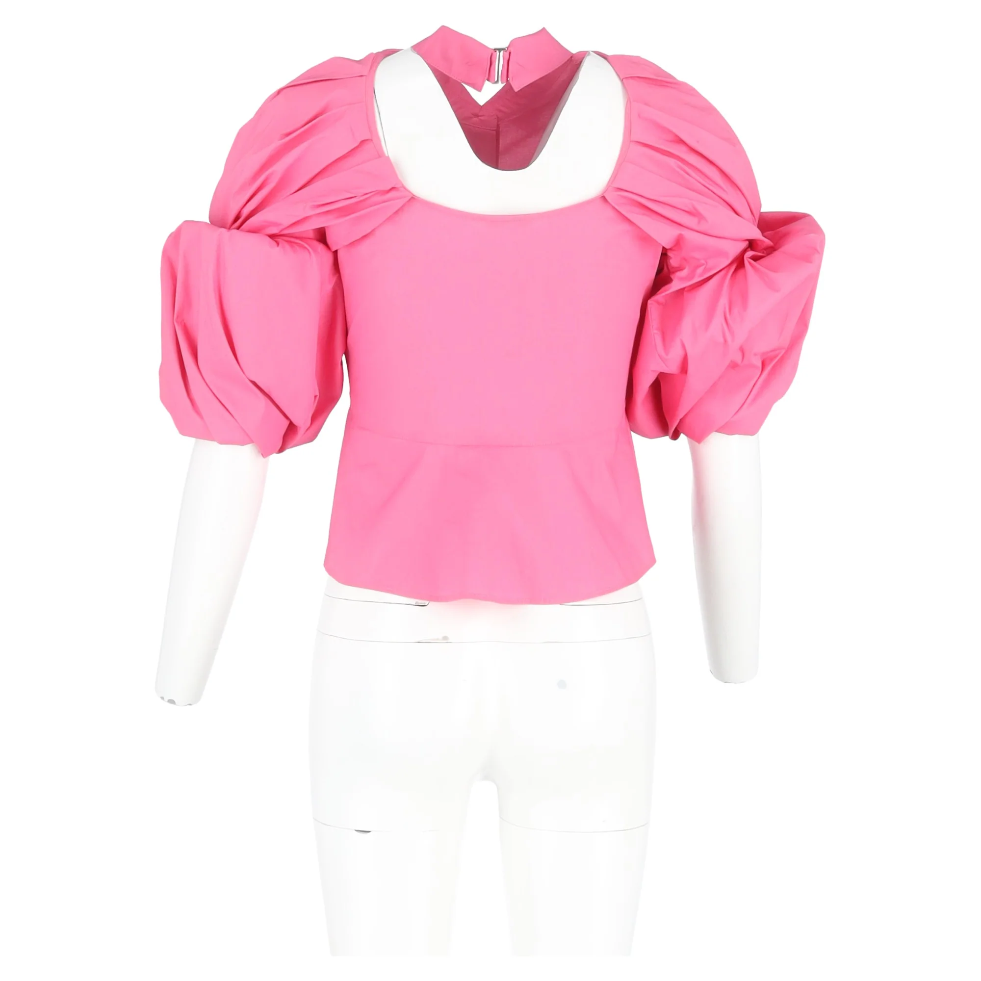 Women's Jacquemus La Chemise Maraca Shirt in Pink Cotton - Image 6