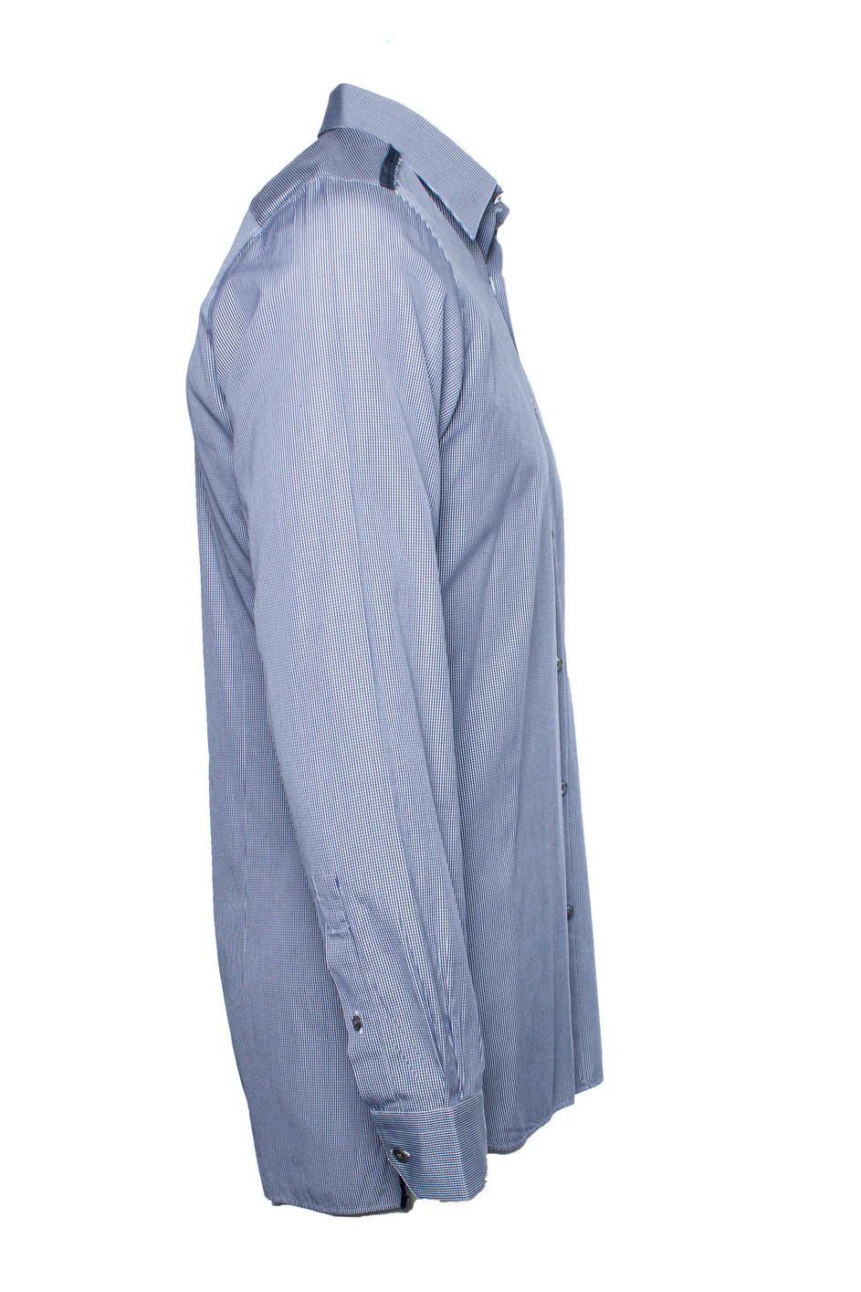 Men's Lanvin, Checkered dark blue with white shirt - Image 3