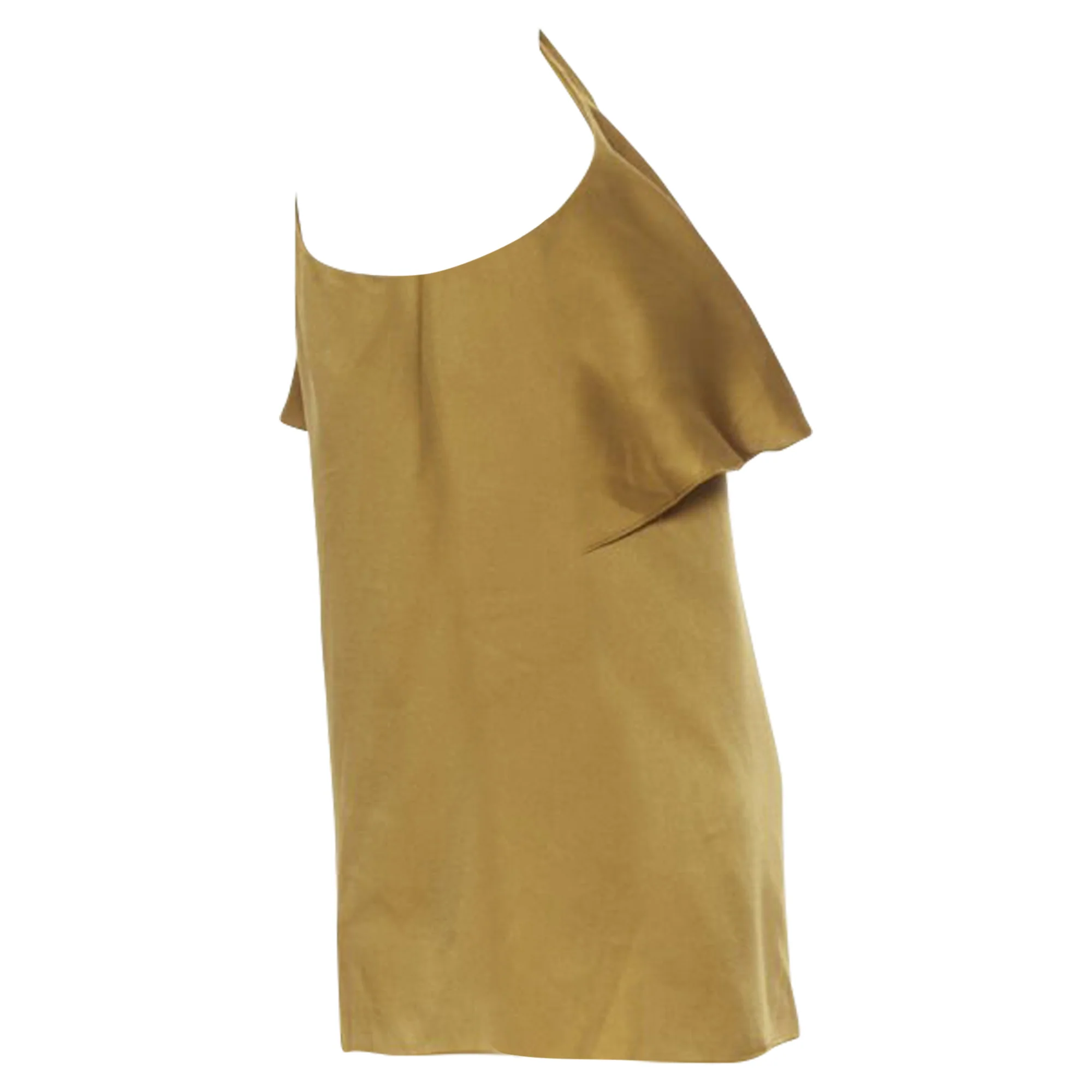 Women's Lanvin Alber Elbaz acetate layer one shoulder evening top - Image 3