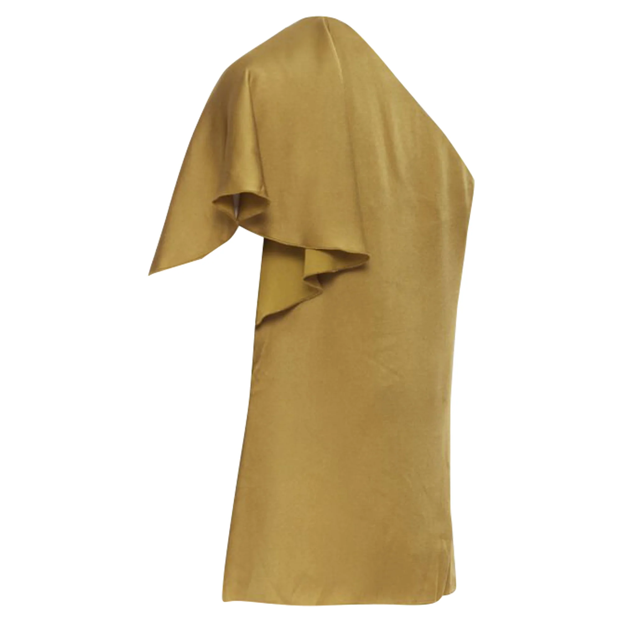 Women's Lanvin Alber Elbaz acetate layer one shoulder evening top - Image 5