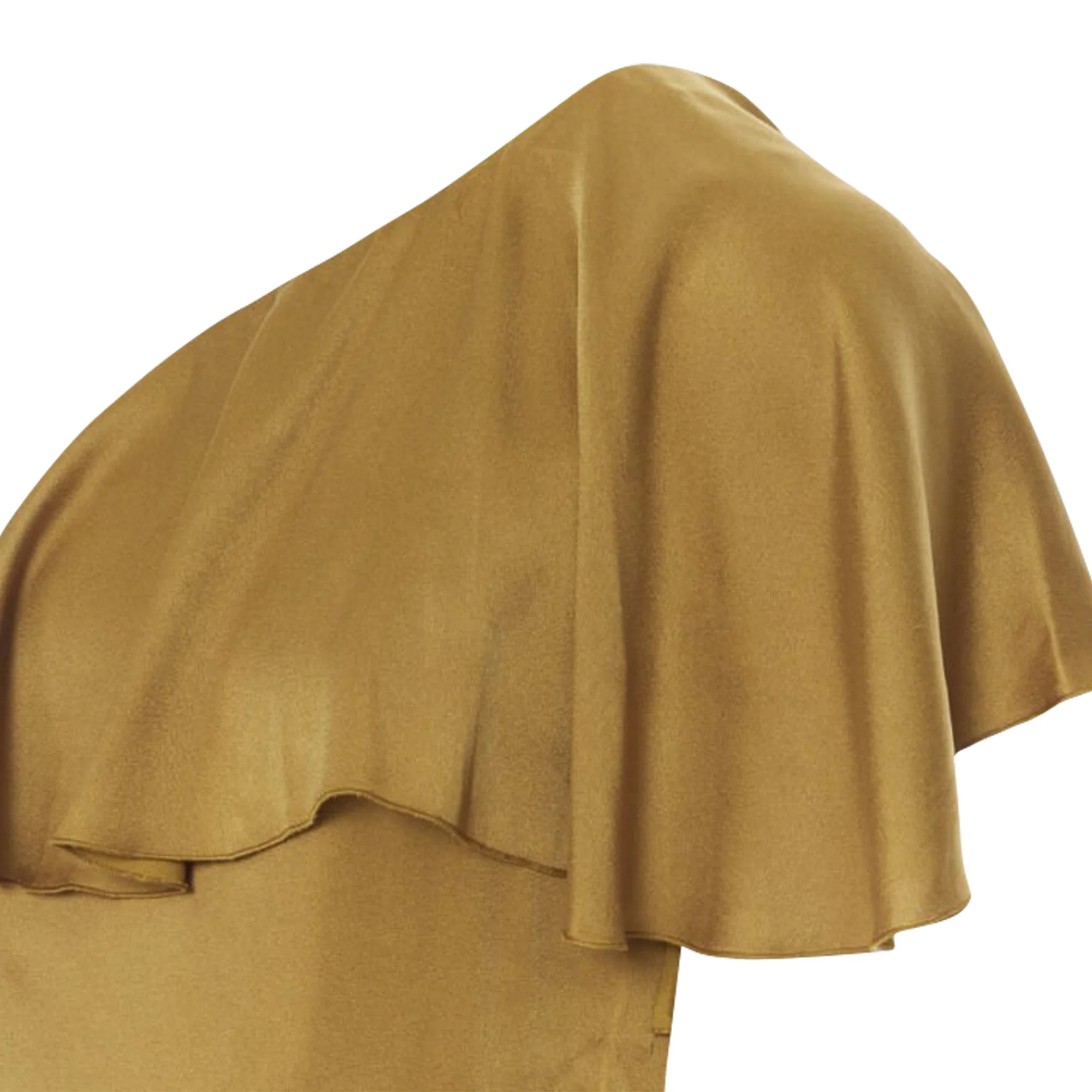 Women's Lanvin Alber Elbaz acetate layer one shoulder evening top - Image 6