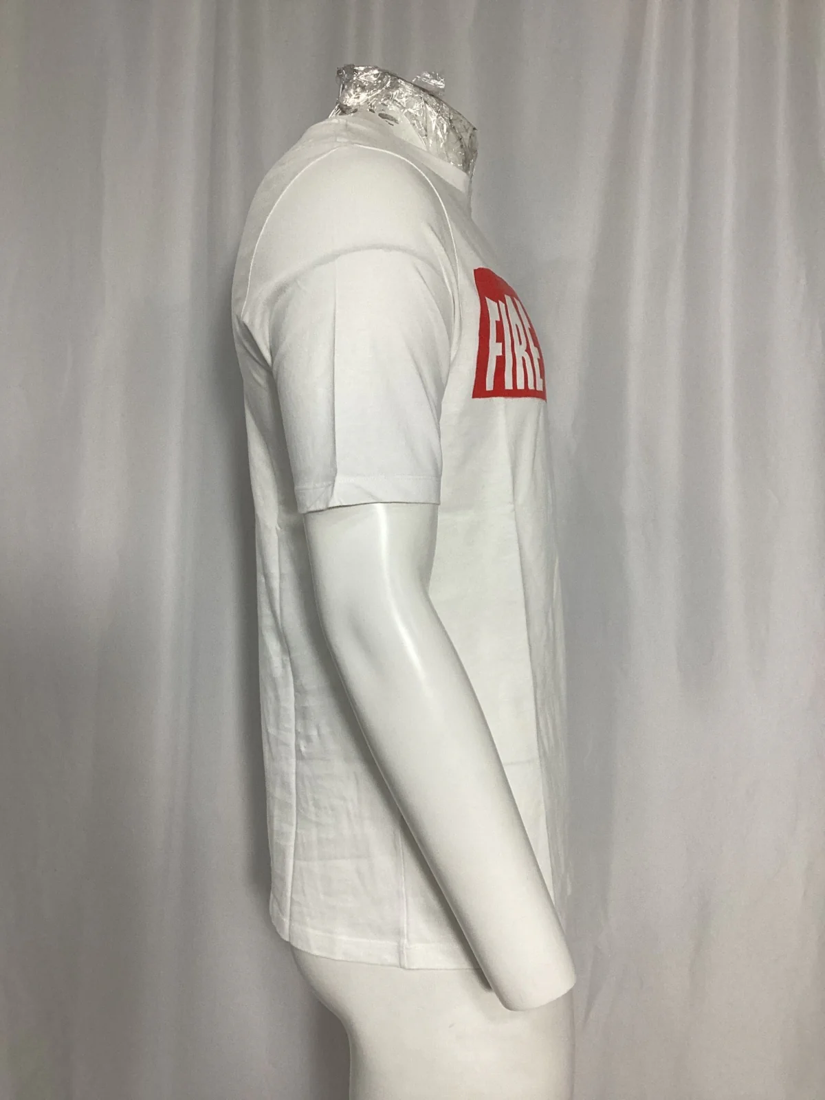 Men's Loewe Fire of Youth T-Shirt in White Cotton - Image 10